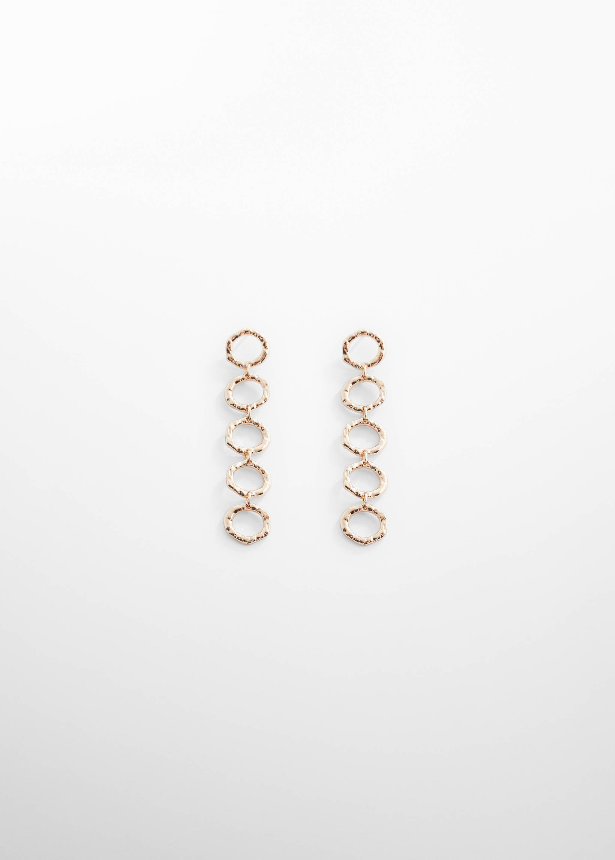 Long circle earrings - Article without model