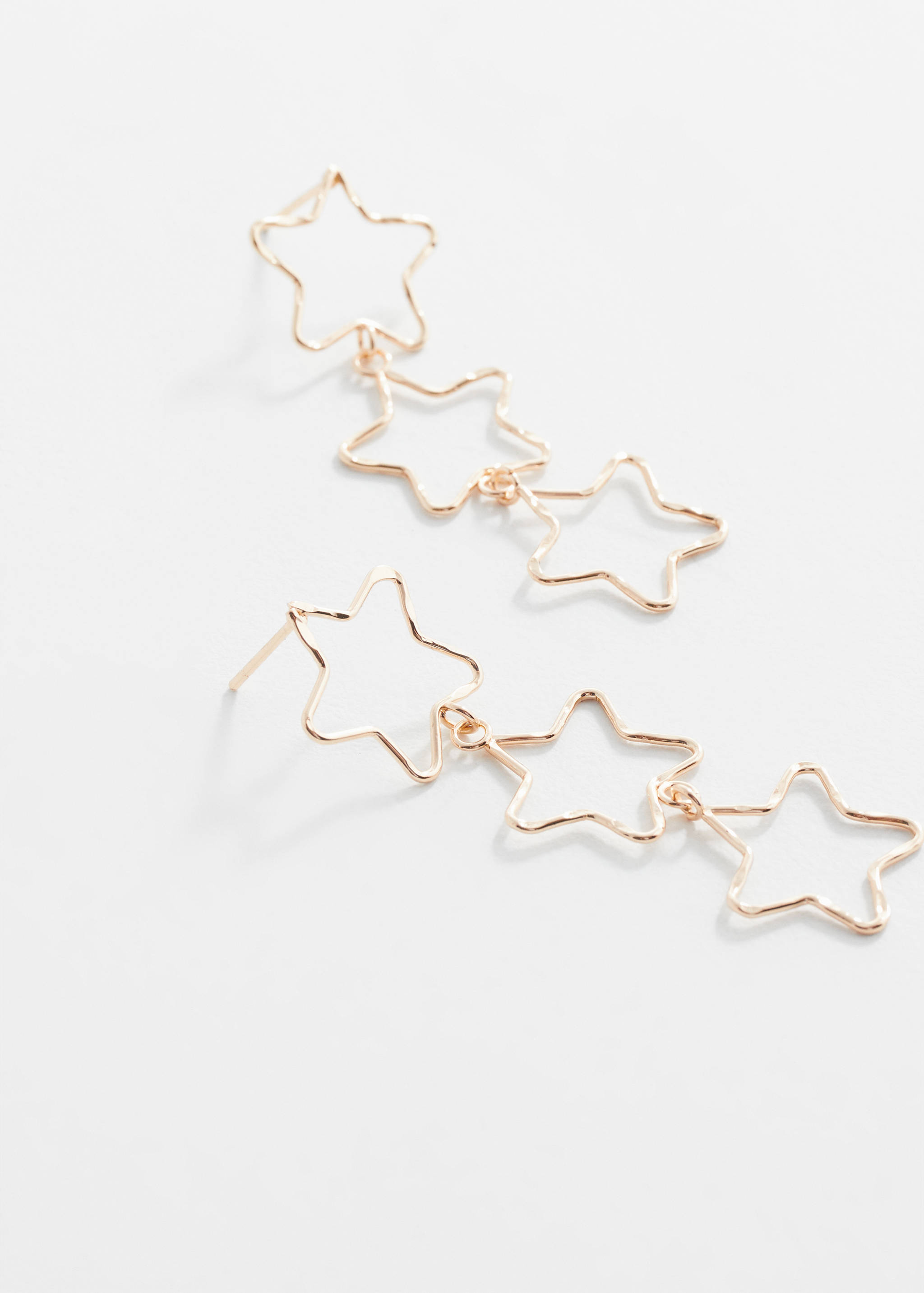 Ohrhänger Sterne - Mittlere Ansicht