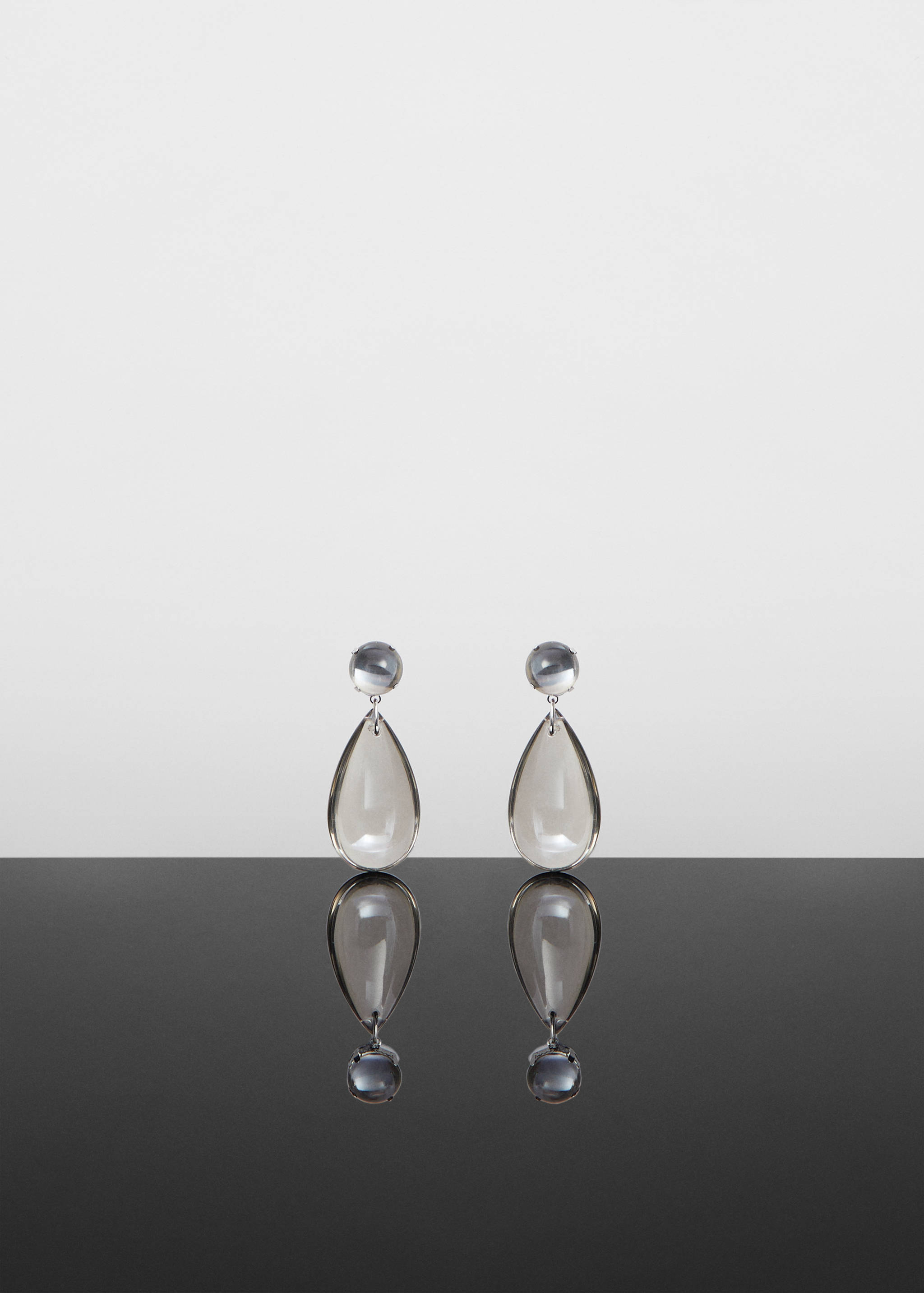 Pendientes colgantes cristales - Artículo sin modelo