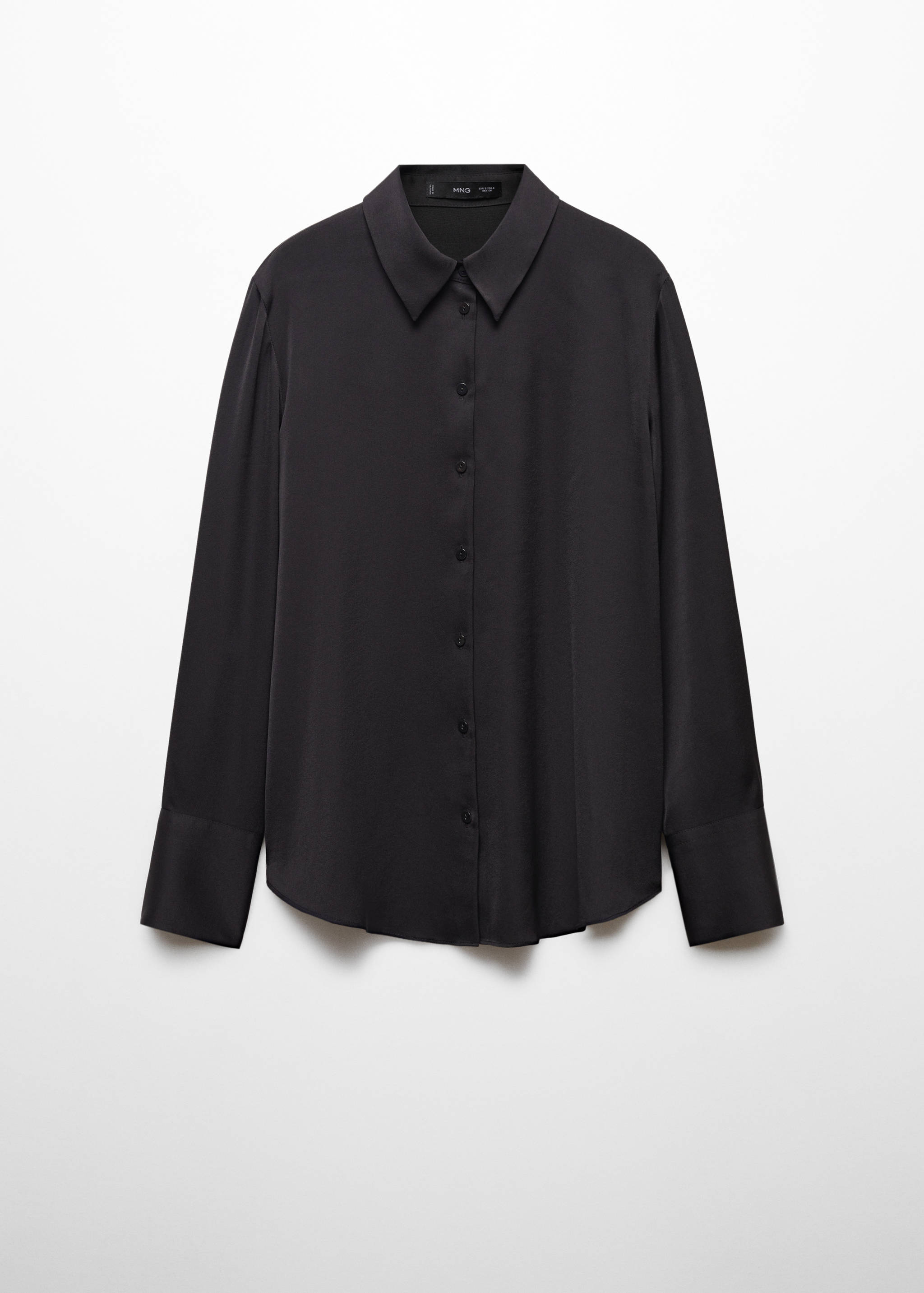 Camisa fluida satinada - Artículo sin modelo