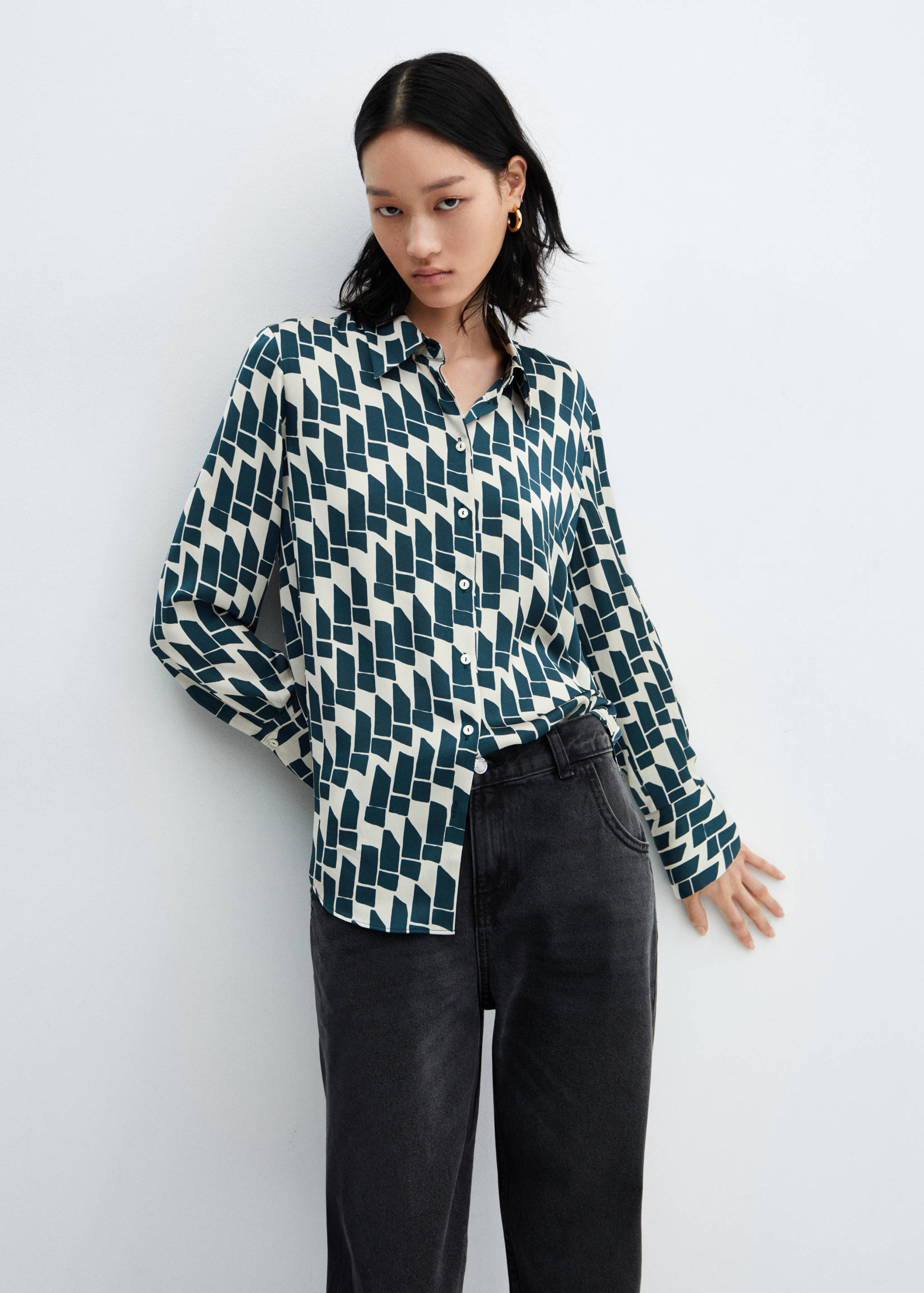 Chemise fluide satinée - Détail de l'article 2