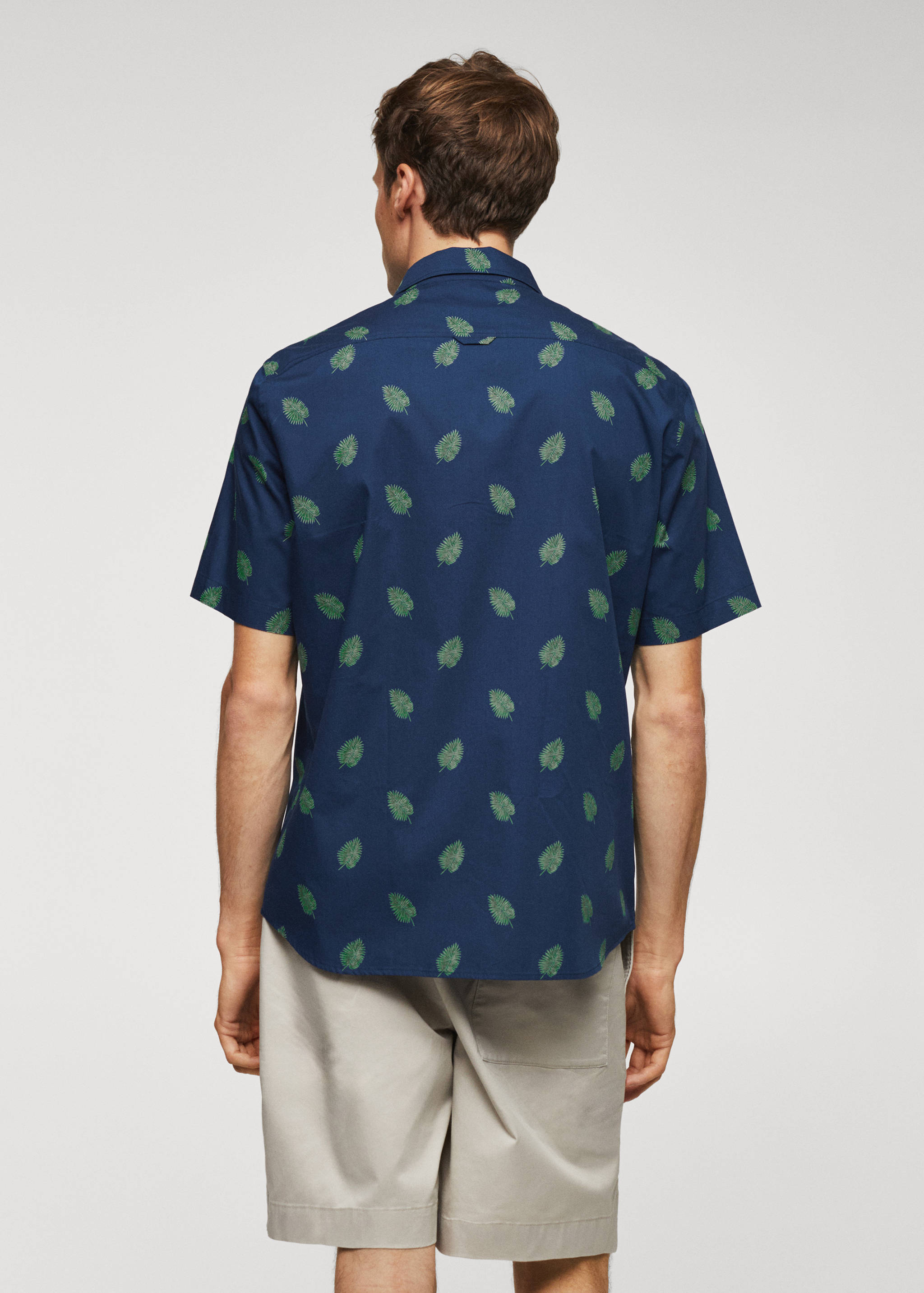 Chemise imprimée 100 % coton - Verso de l’article