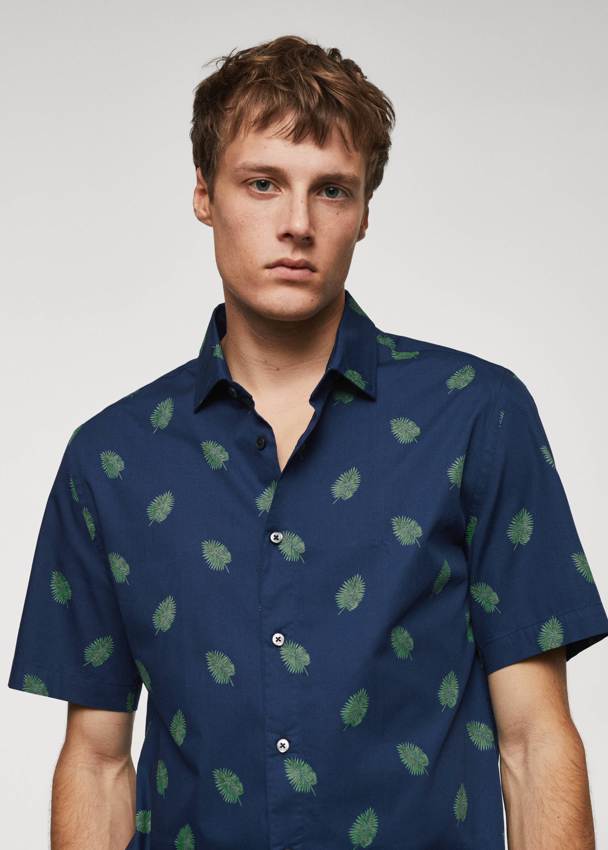 Chemise imprimée 100 % coton - Détail de l'article 1