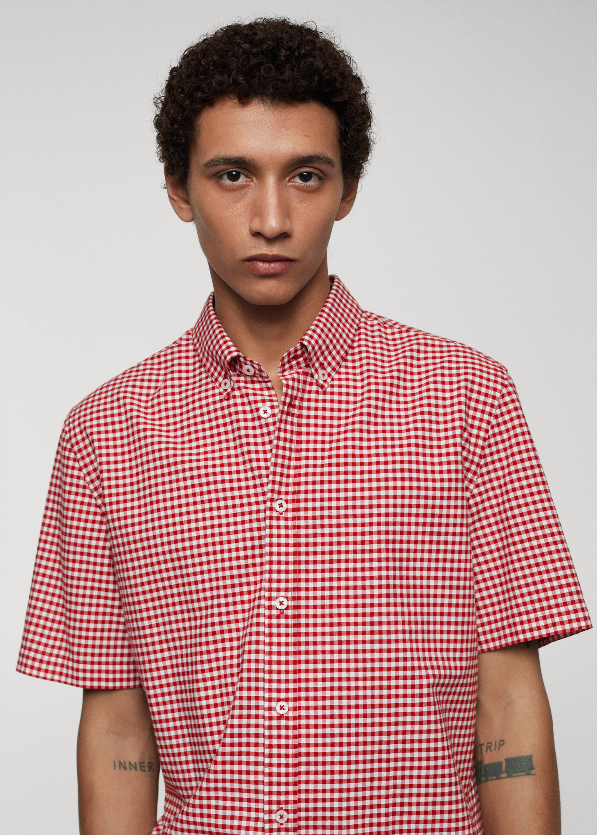 Chemise imprimée 100 % coton - Détail de l'article 1