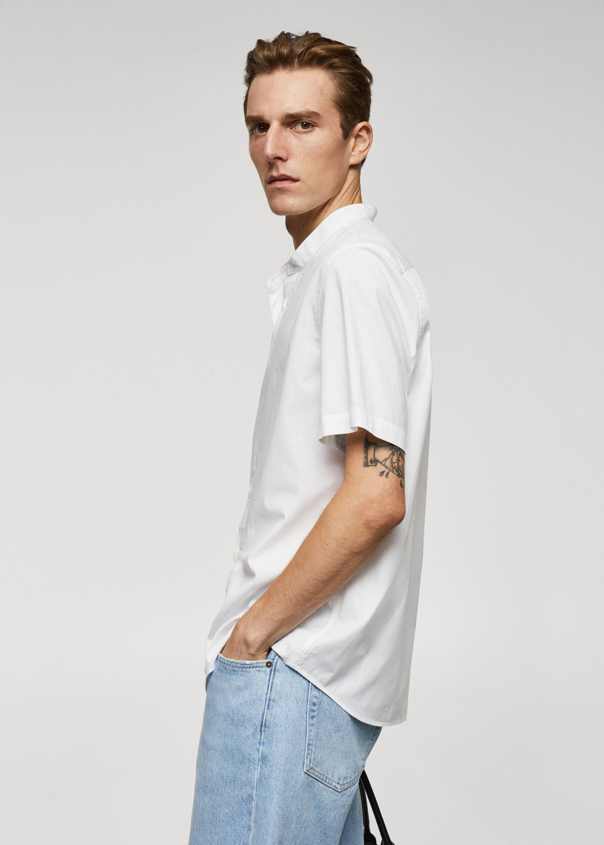 Chemise classic-fit col mao - Détail de l'article 2