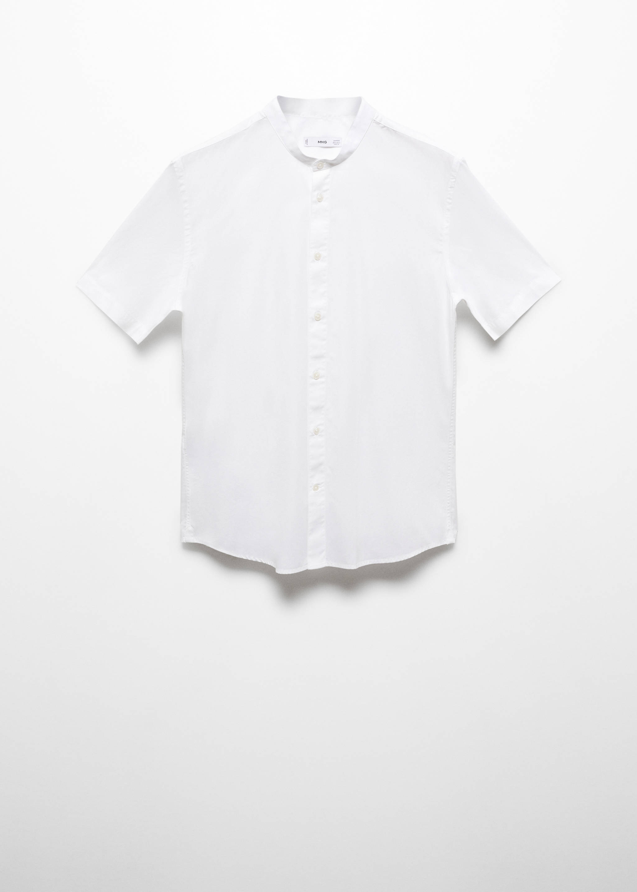 Chemise classic-fit col mao - Article sans modèle