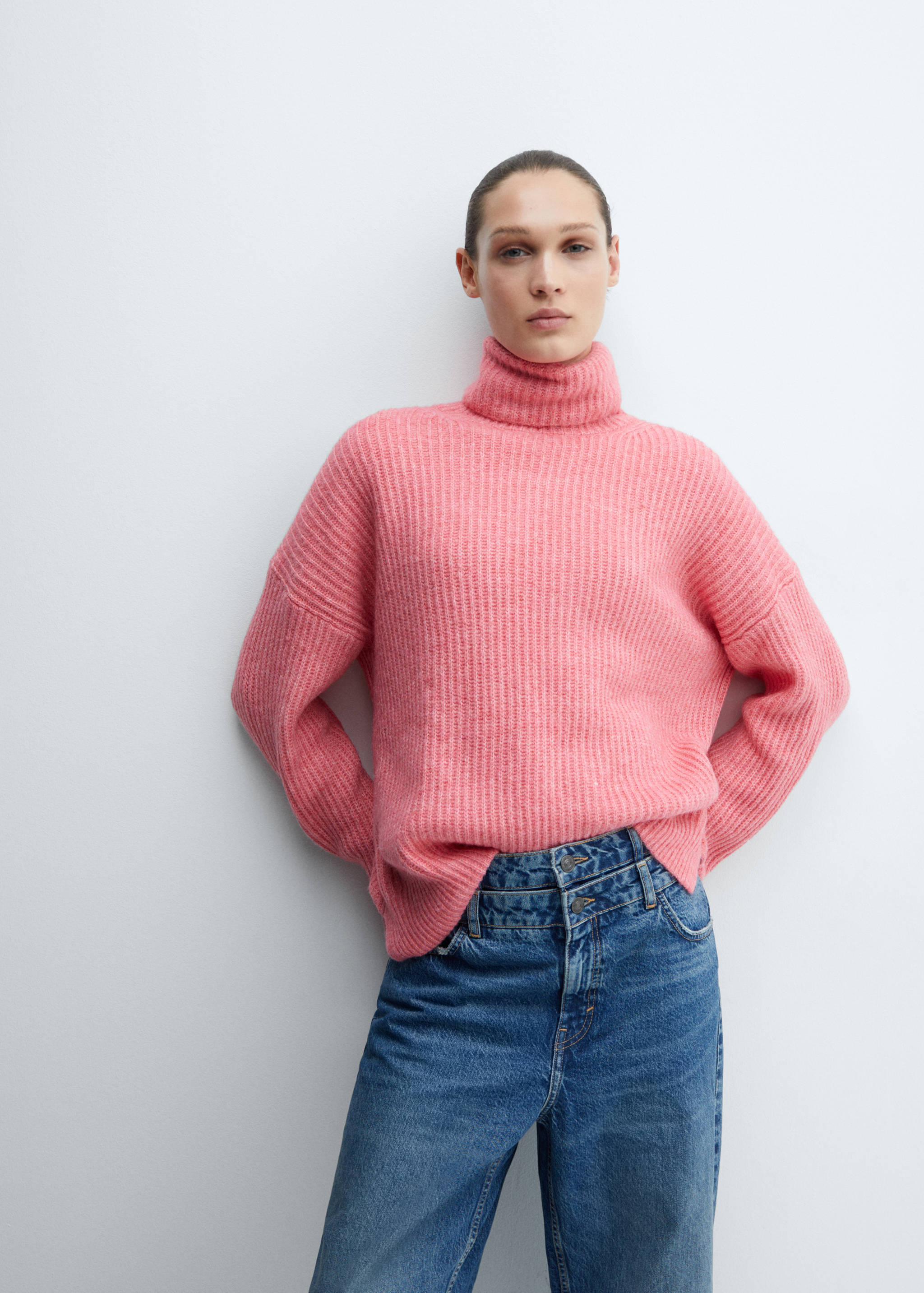 Jersey canalé cuello vuelto - Detalle del artículo 2