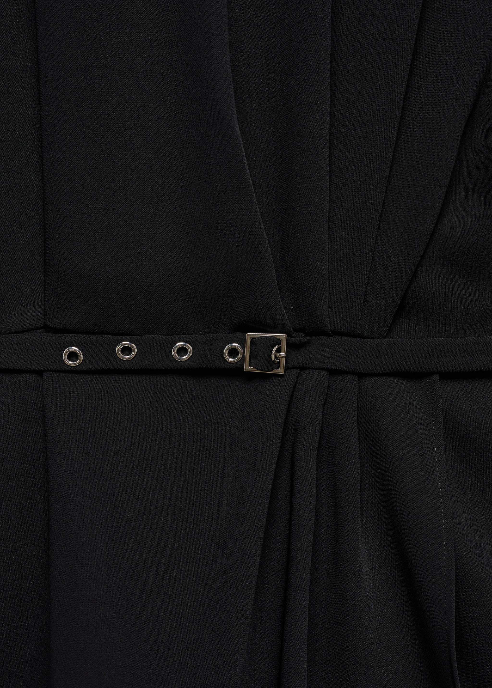 Ruched dress with belt - Details of the article 8