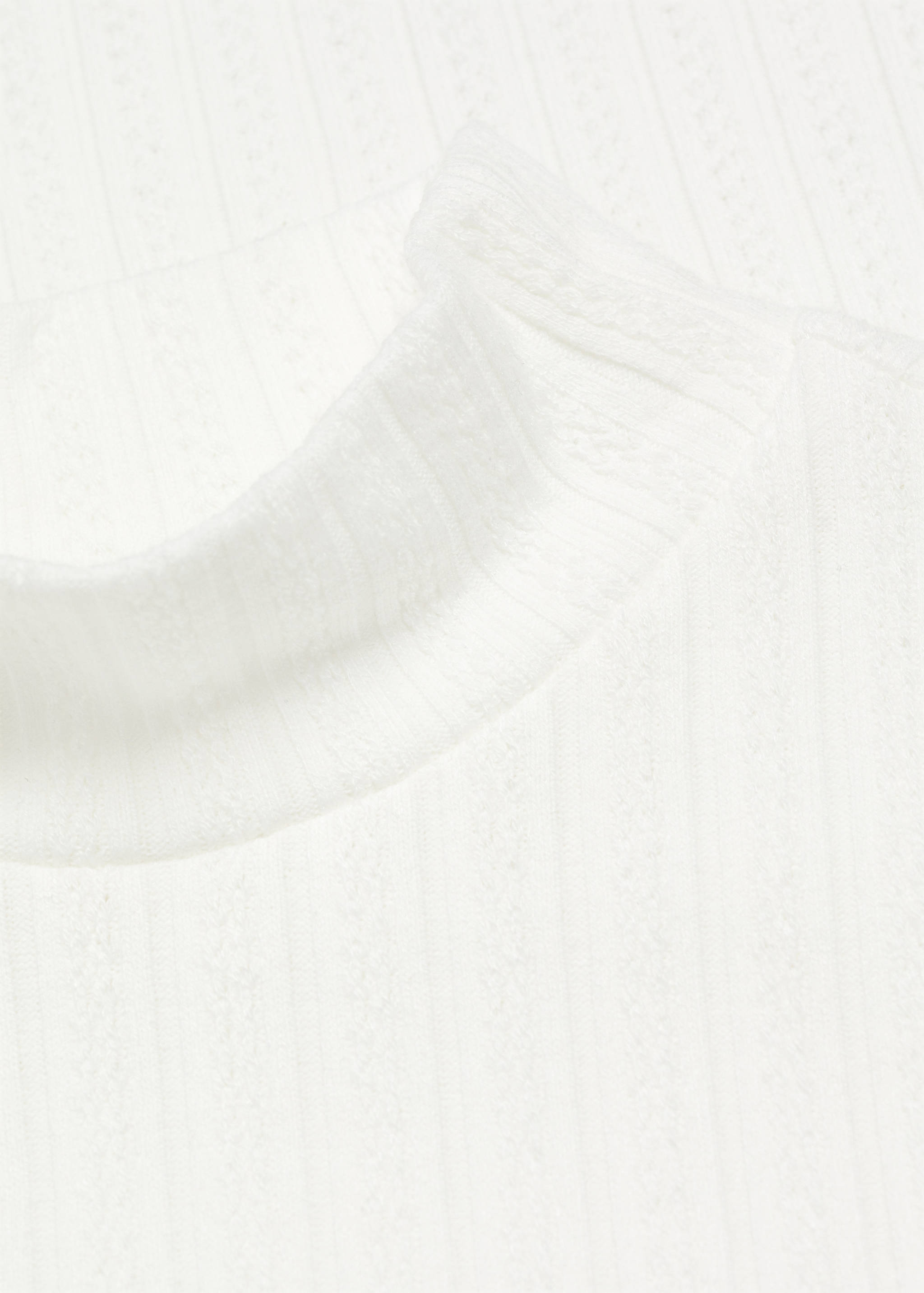 T-shirt maille texturée - Détail de l'article 8