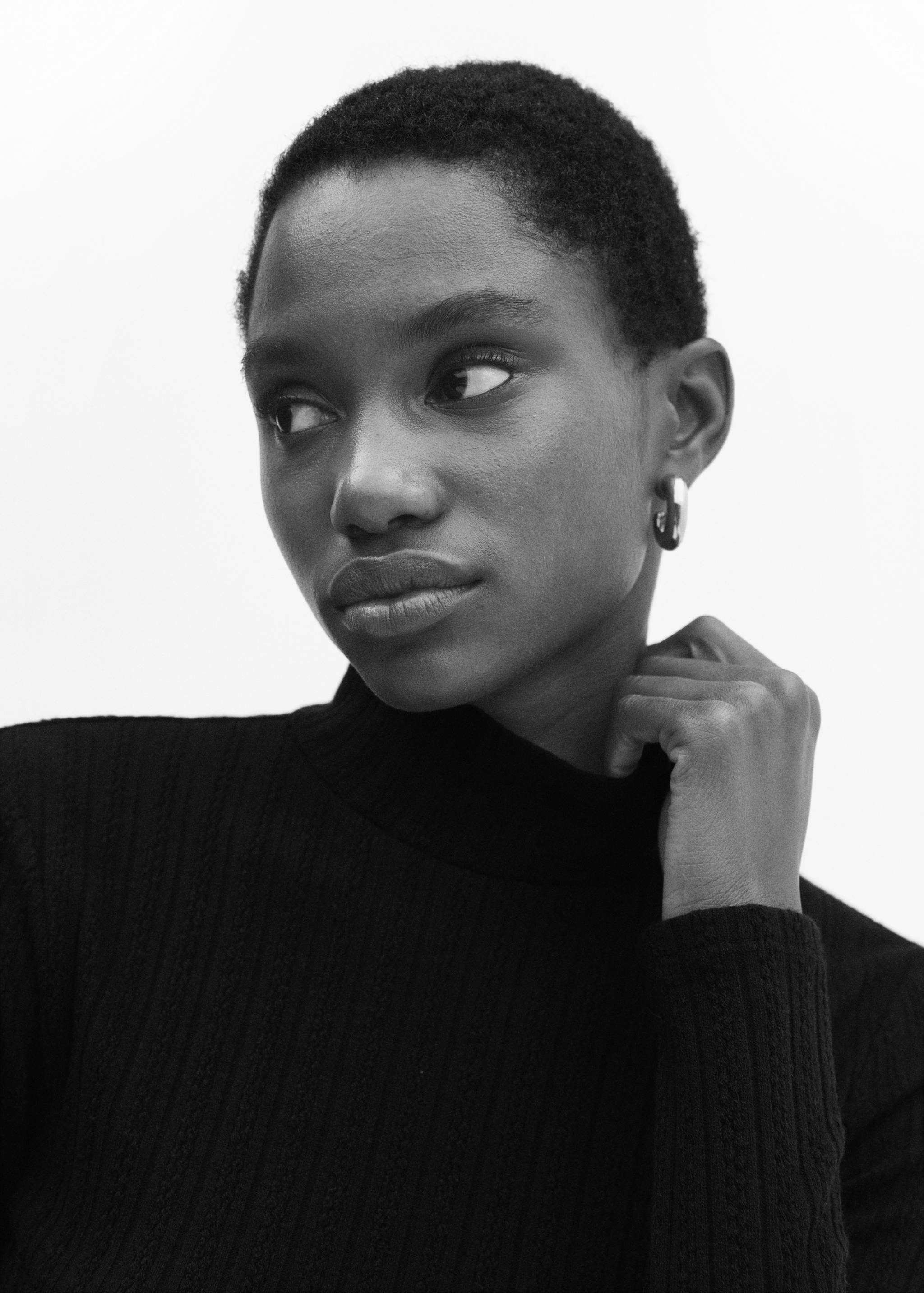 T-shirt maille texturée - Détail de l'article 2