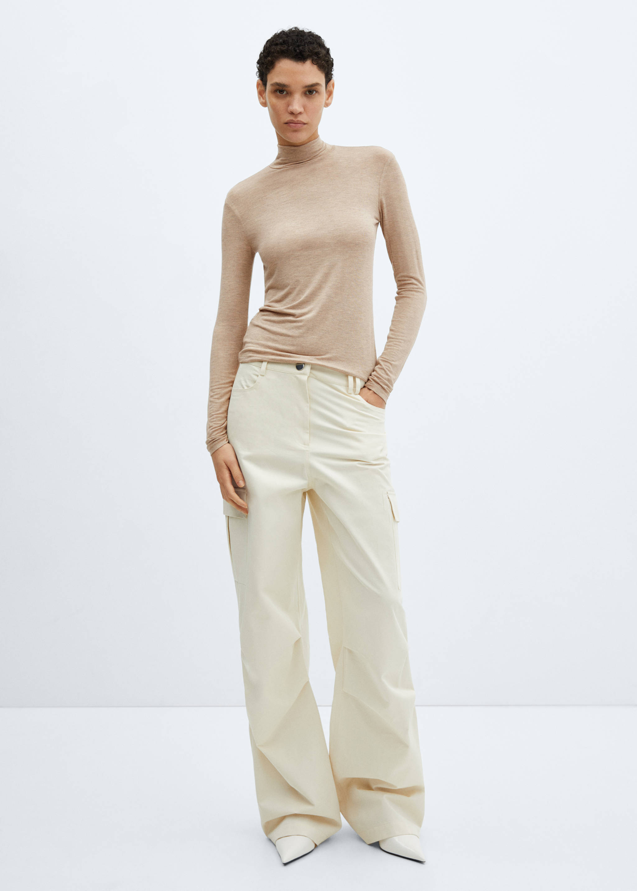 Turtleneck long-sleeved t-shirt - General plane