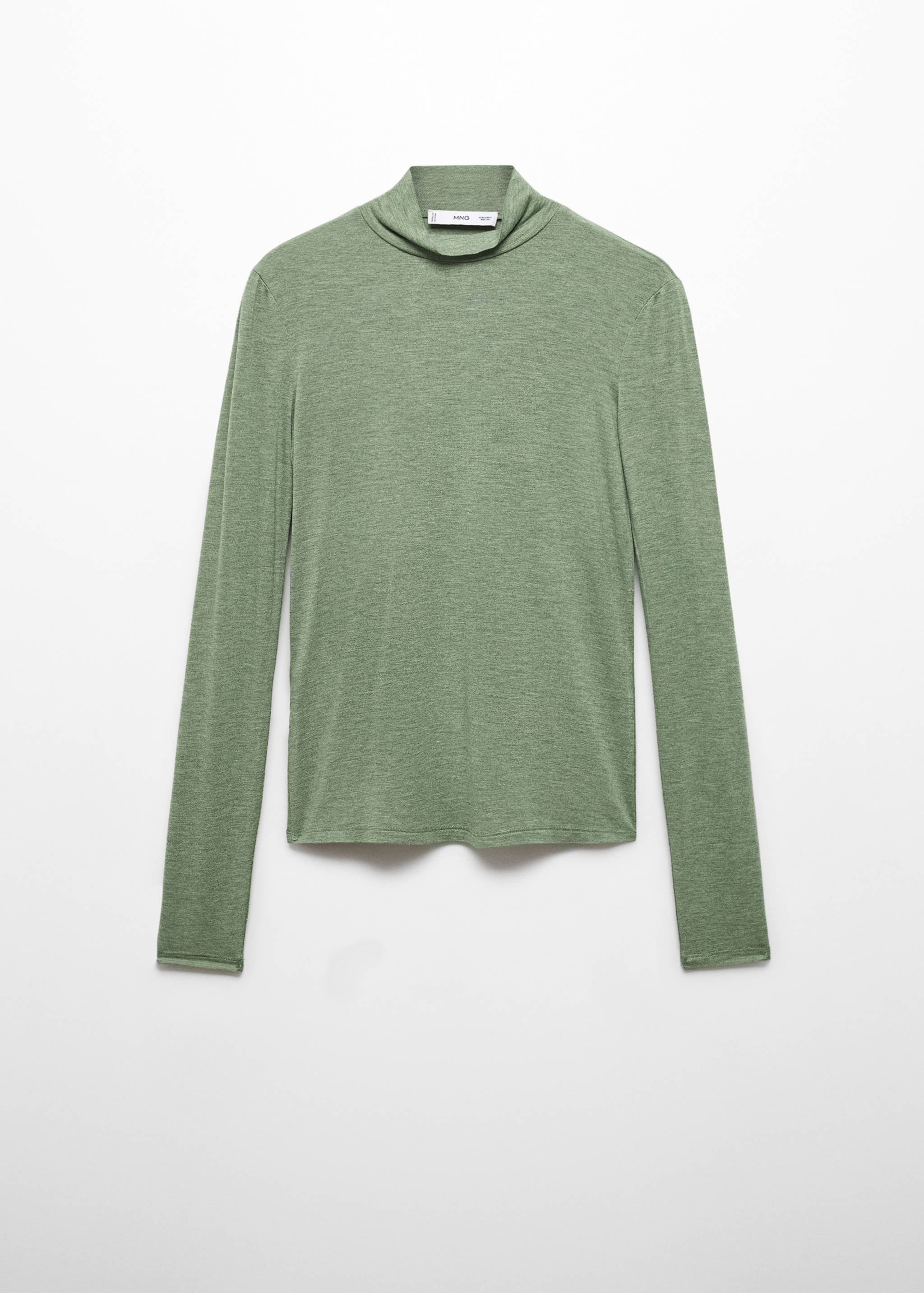 T-shirt manches longues col roulé - Article sans modèle