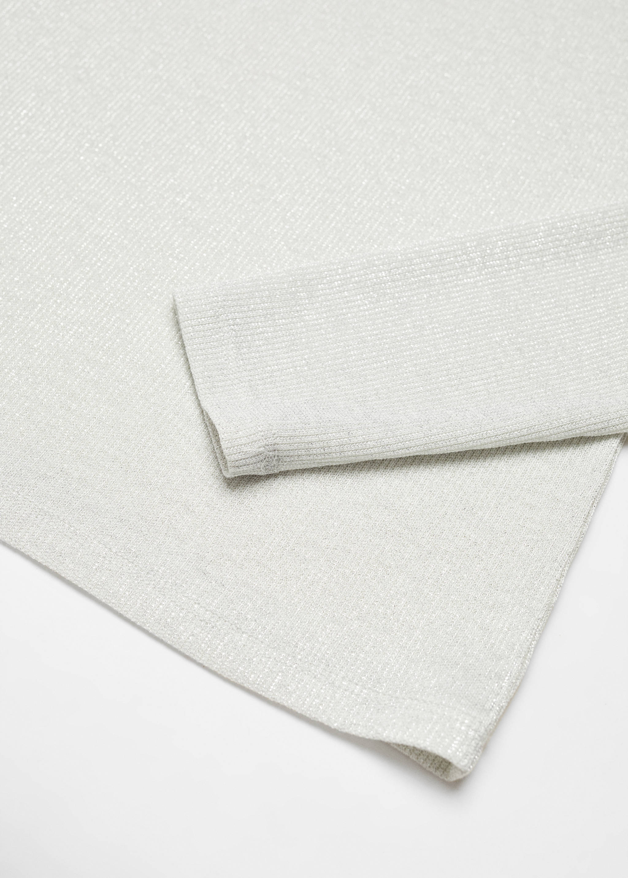 T-shirt Lurex manches longues - Détail de l'article 8