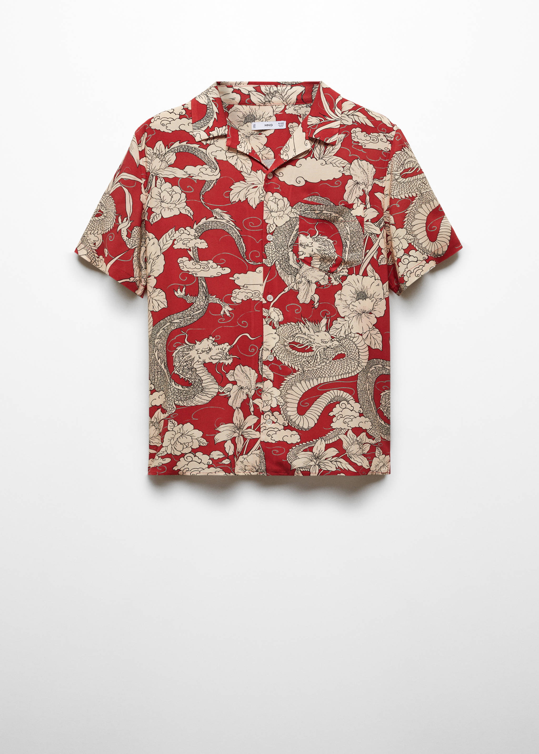 Kemeja bowling bermotif - Barang tanpa model