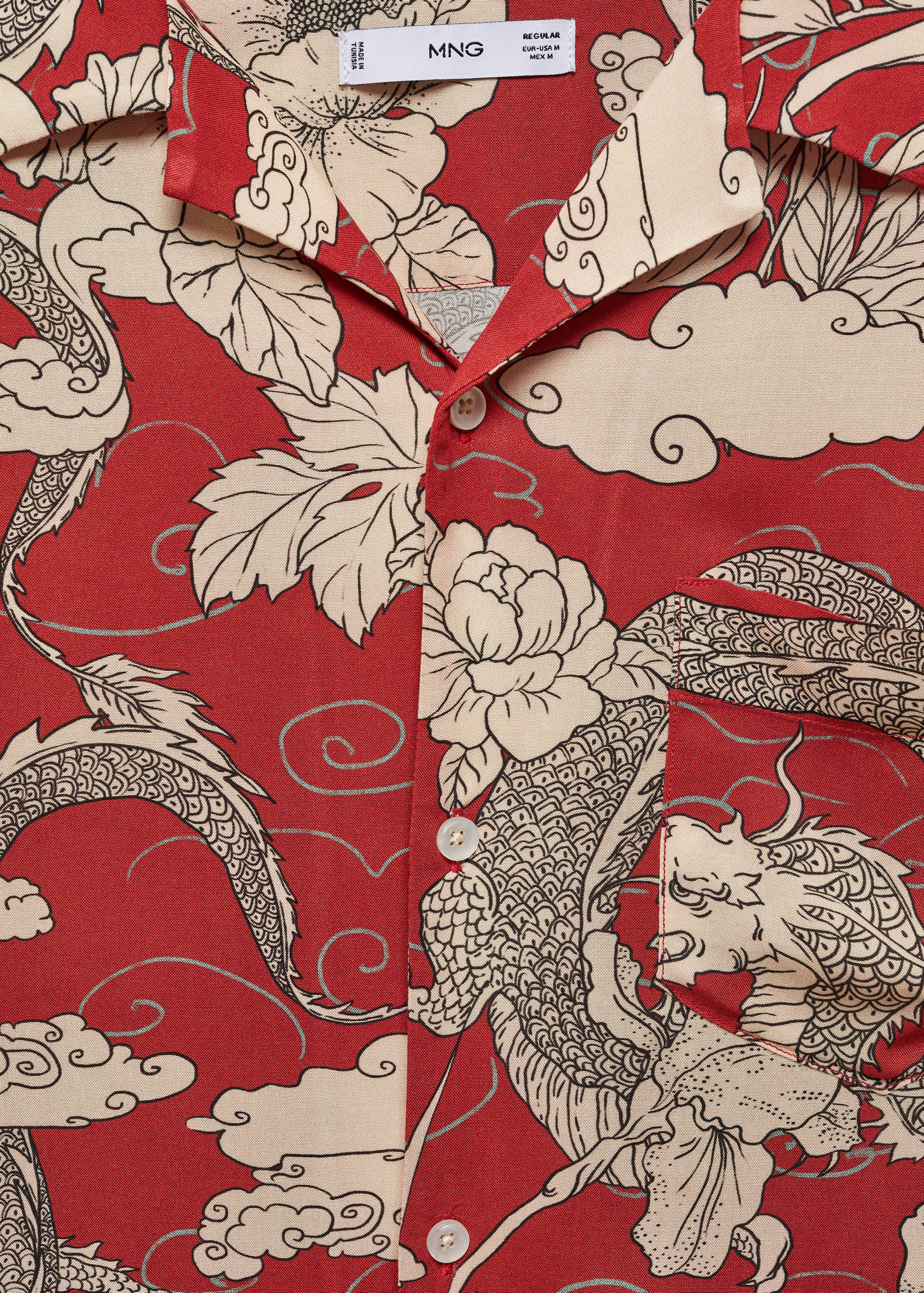 Kemeja bowling bermotif - Rincian barang 8