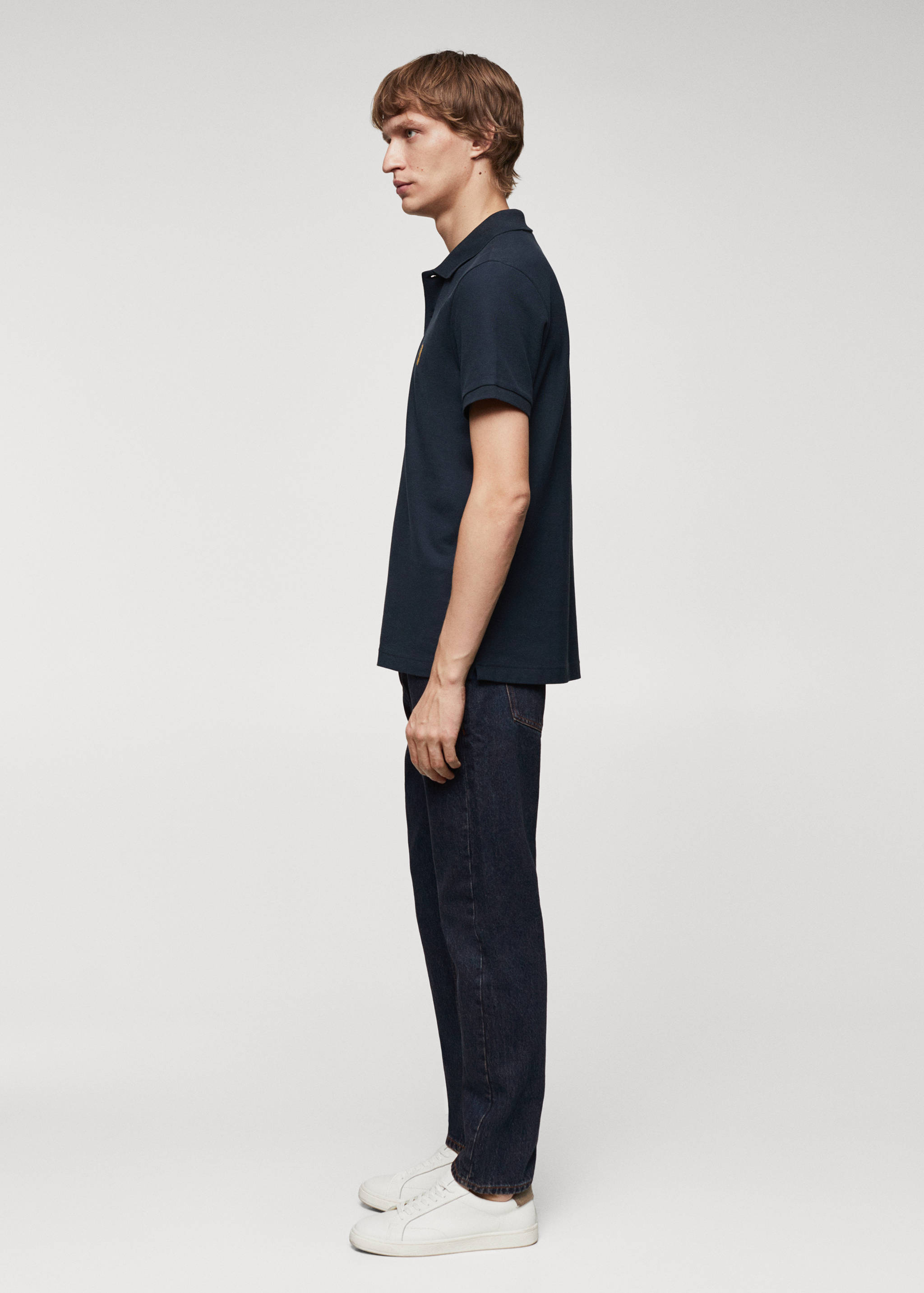 Poloshirt aus 100 %  Baumwoll-Piqué - Detail des Artikels 1