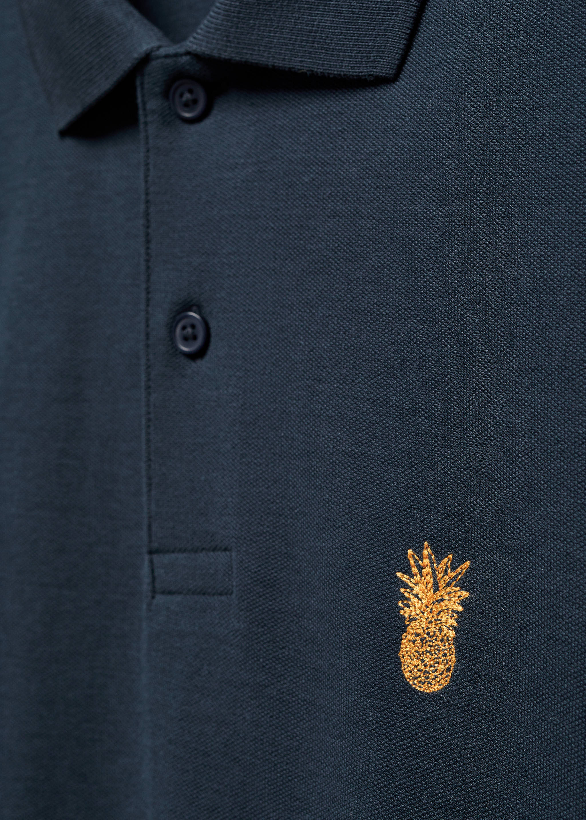 Poloshirt aus 100 %  Baumwoll-Piqué - Detail des Artikels 8