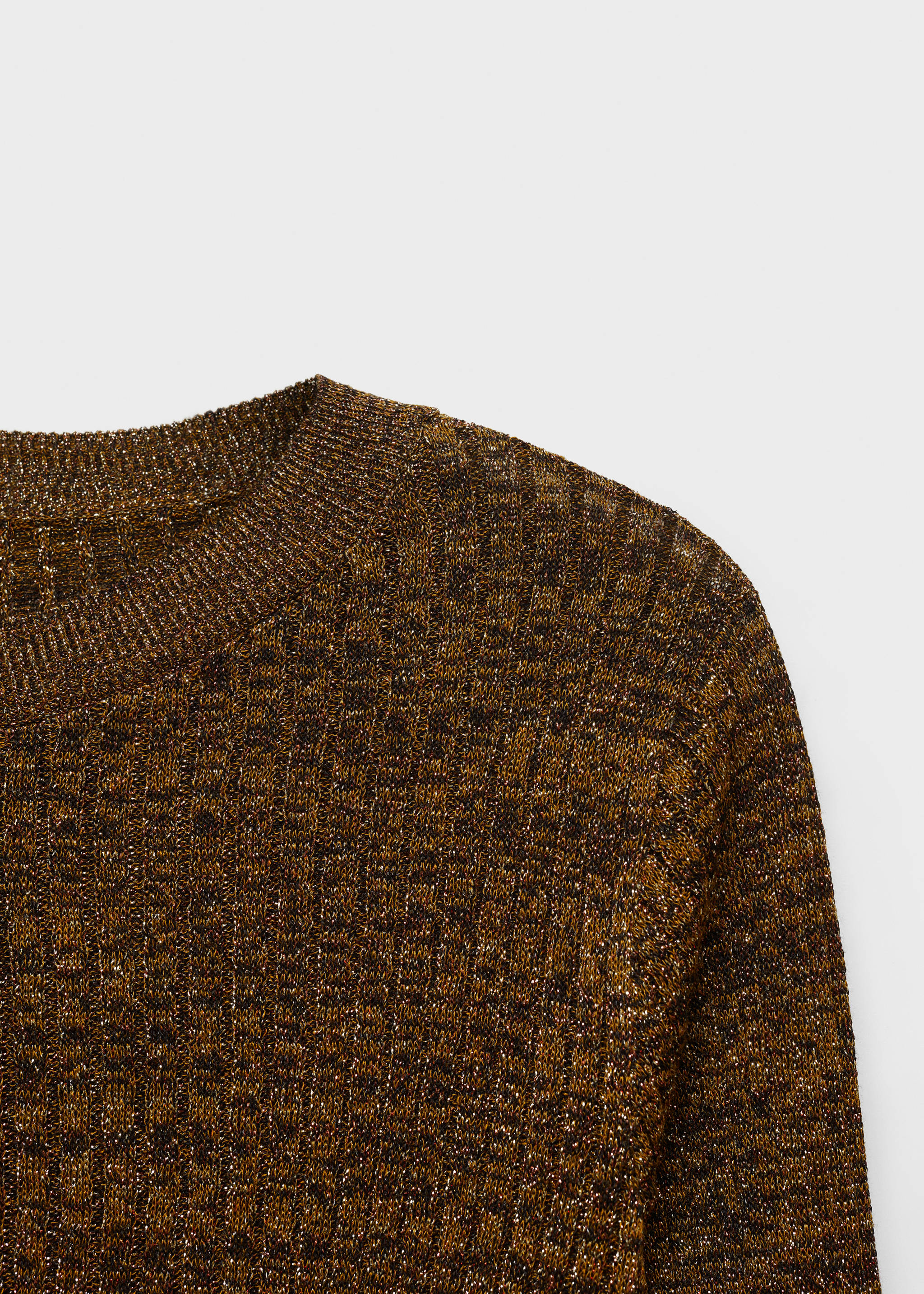 Crewneck lurex sweater - Details of the article 8
