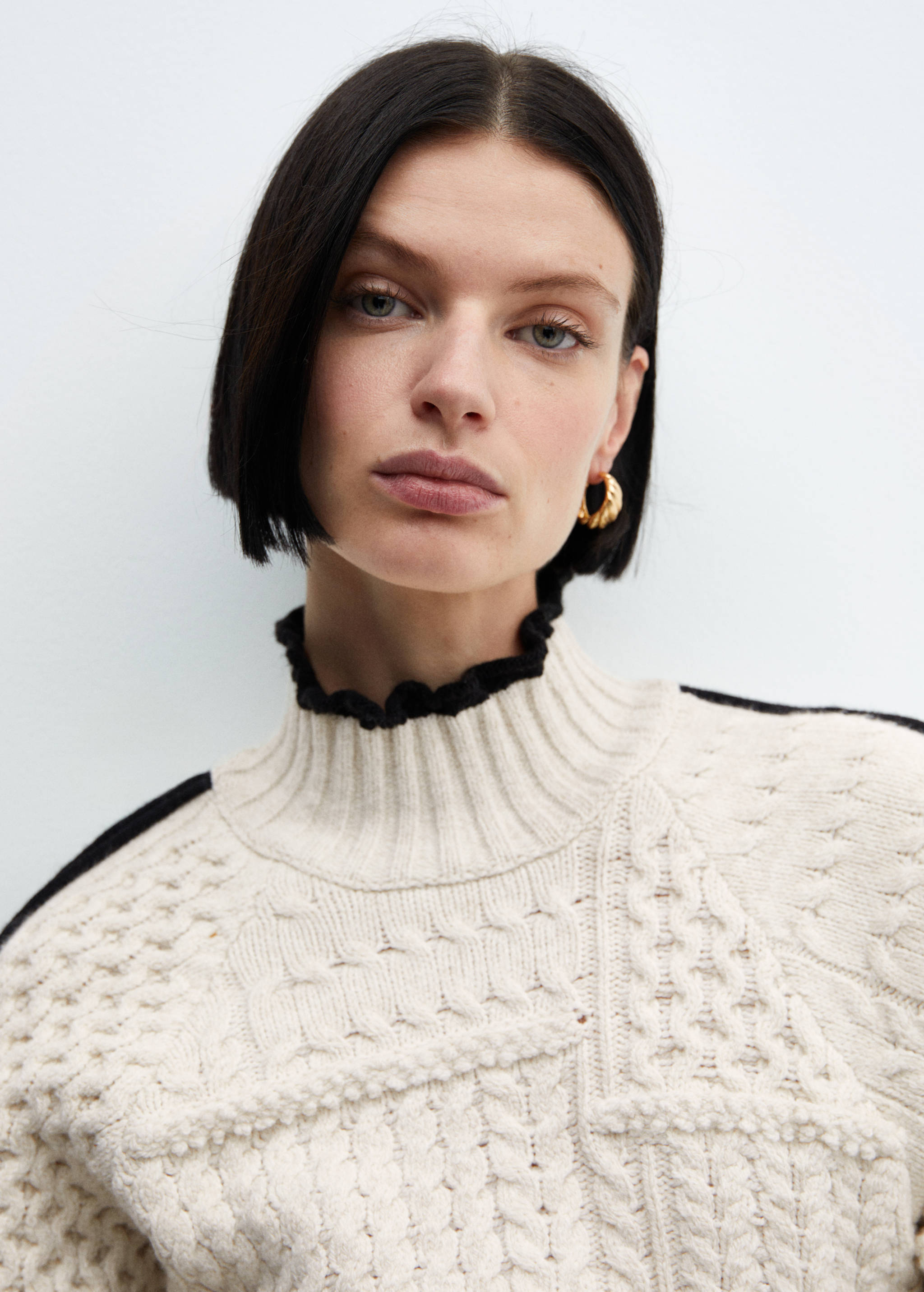 Jersey ochos ribete contraste - Detalle del artículo 1