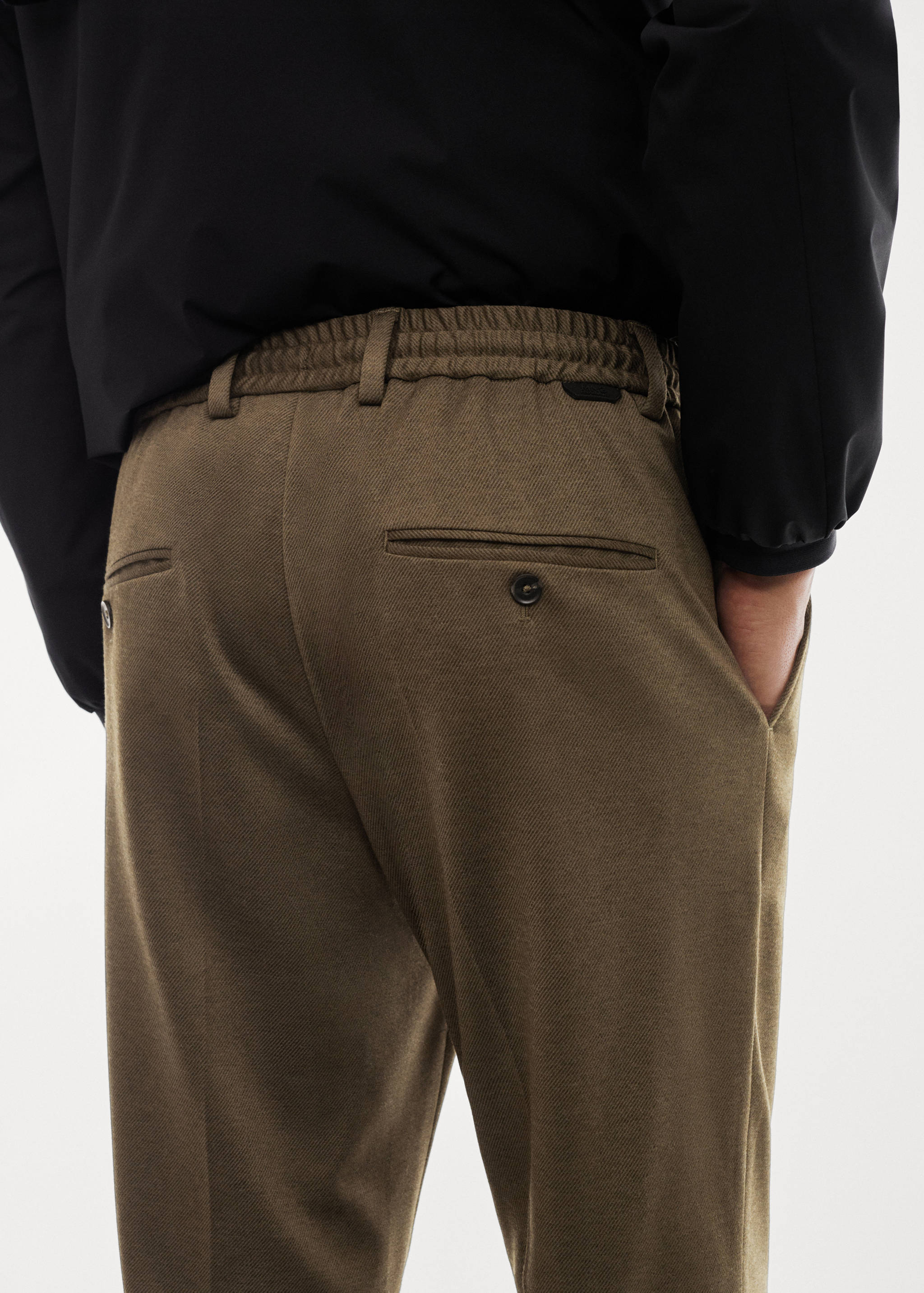 Pantalón slim fit antiarrugas - Detalle del artículo 4