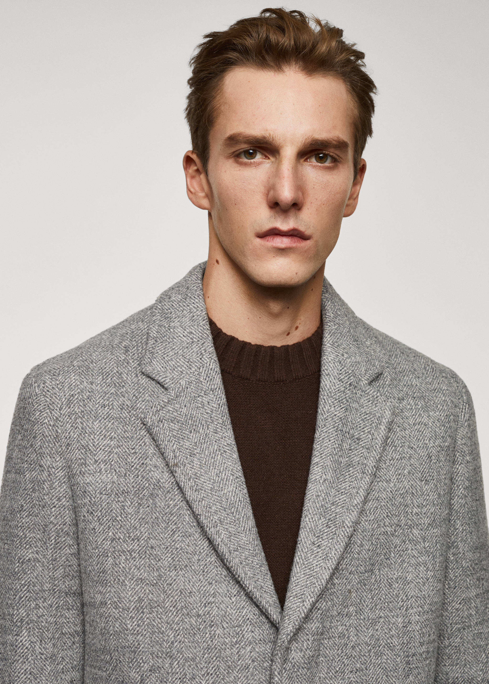 Manteau laine chevrons - Détail de l'article 1