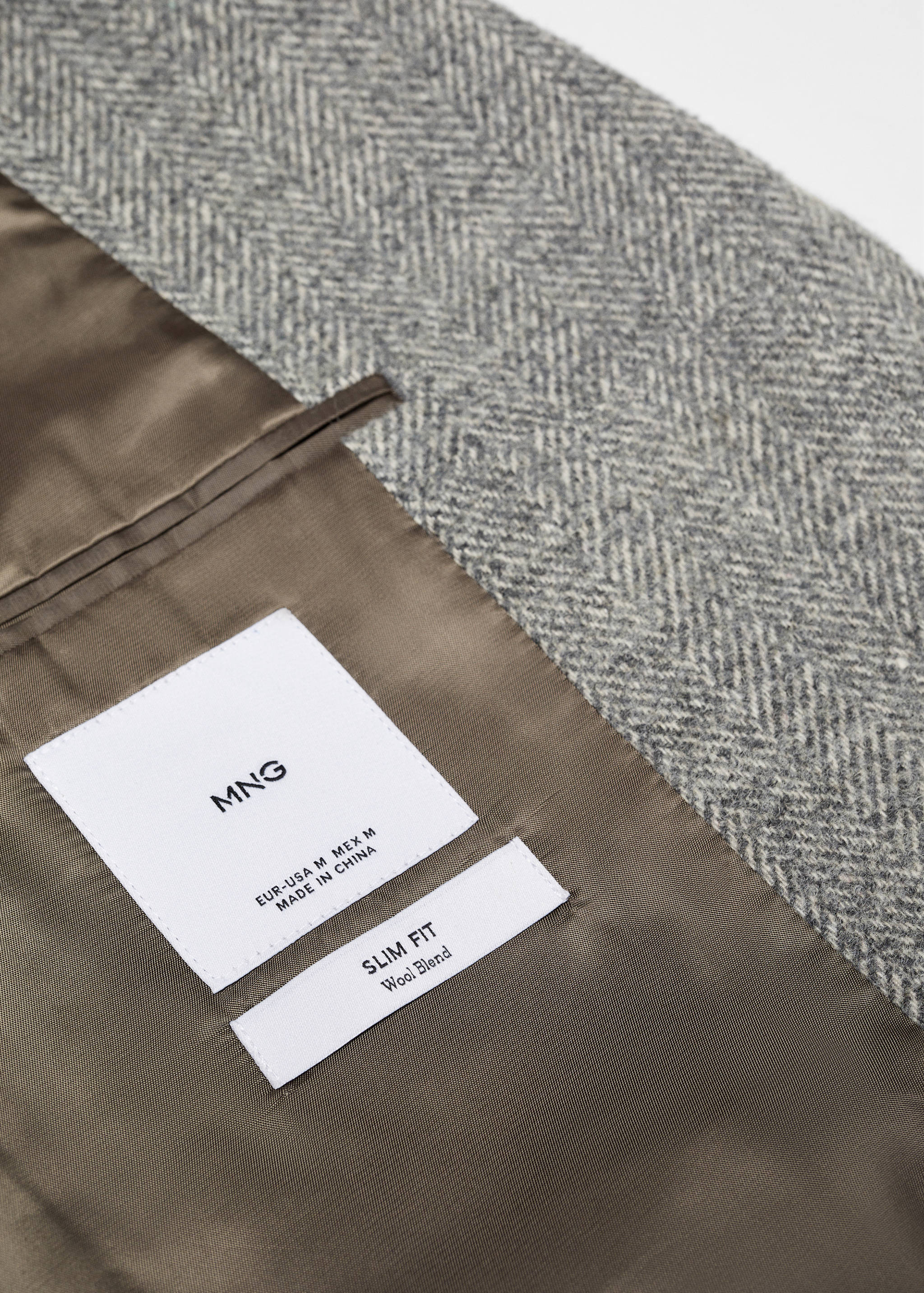 Manteau laine chevrons - Détail de l'article 8