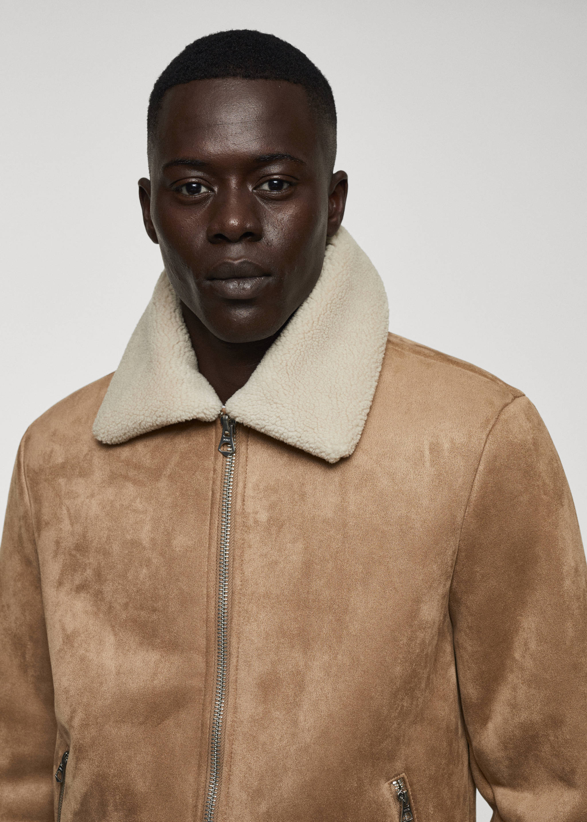 Куртка-дубленка из искусственной овчины - Деталь изделия 1