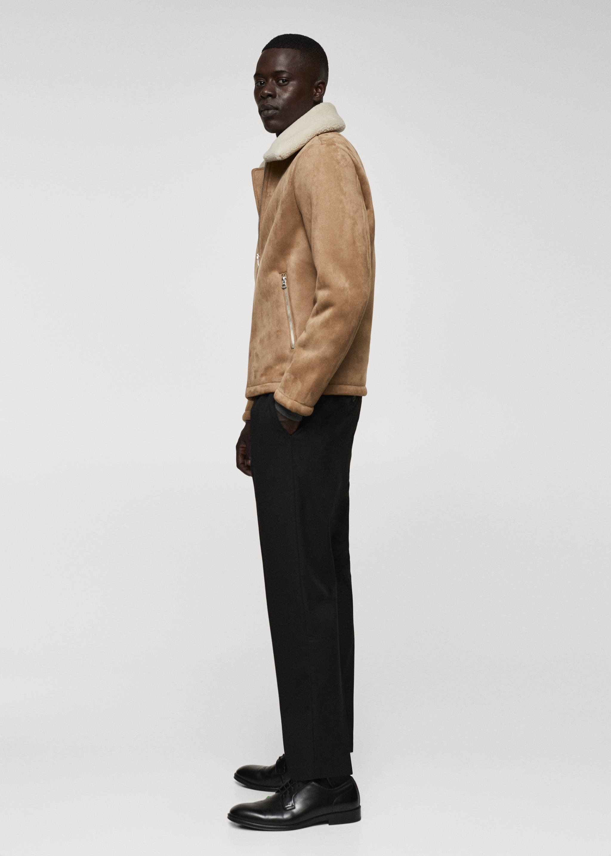 Куртка-дубленка из искусственной овчины - Деталь изделия 2