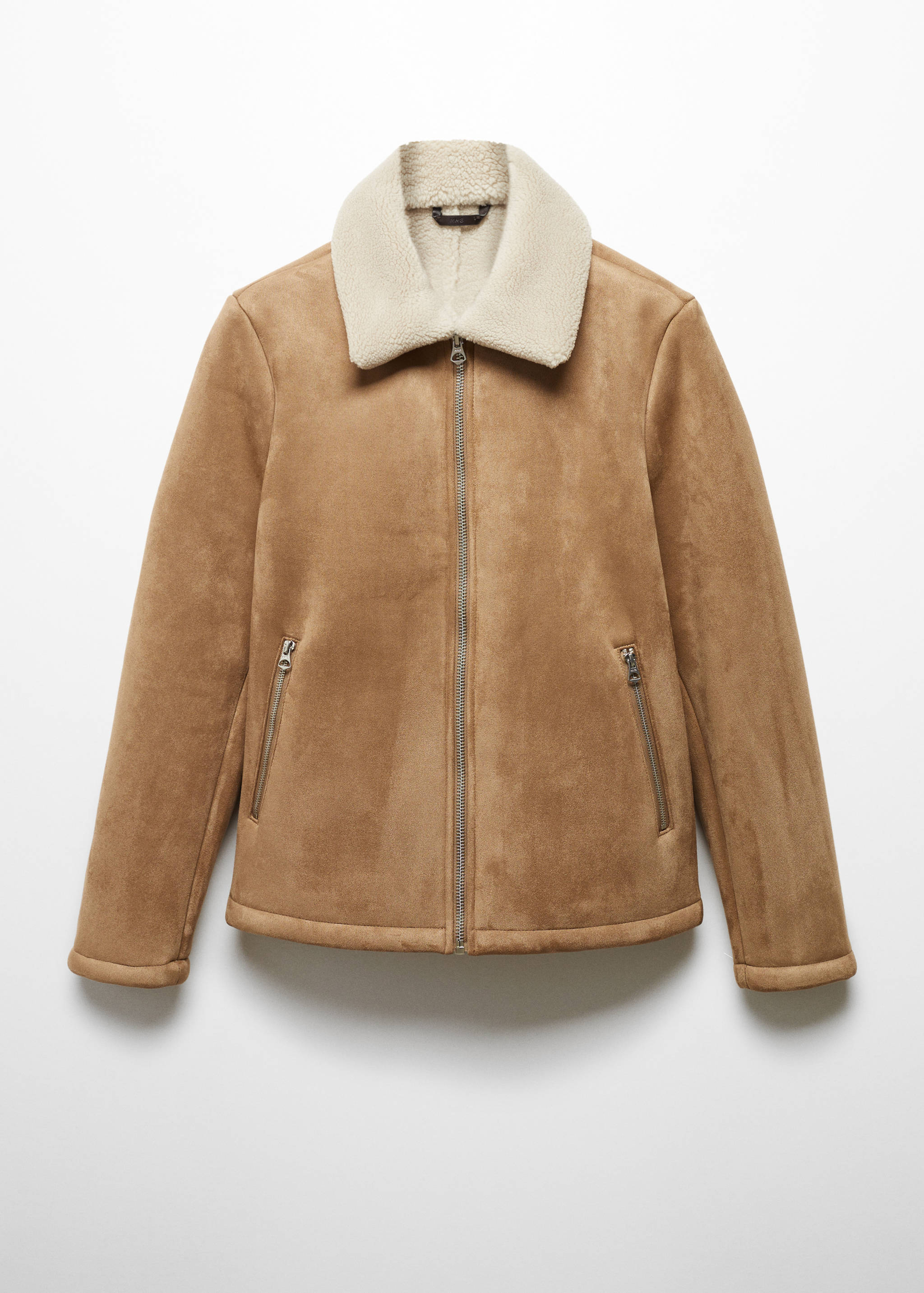 Куртка-дубленка из искусственной овчины - Изделие без модели