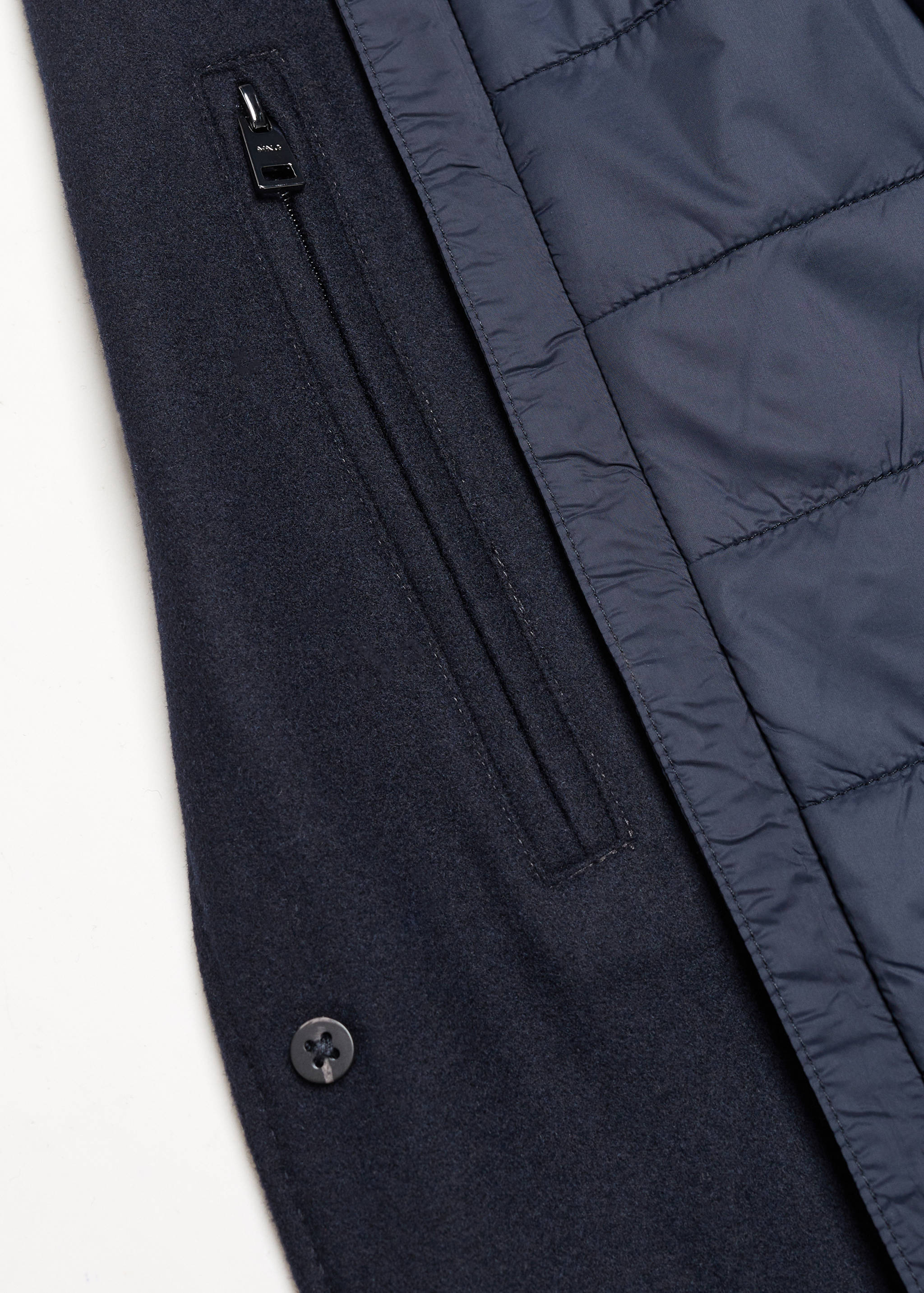 Quilted wool jacket - Details of the article 0