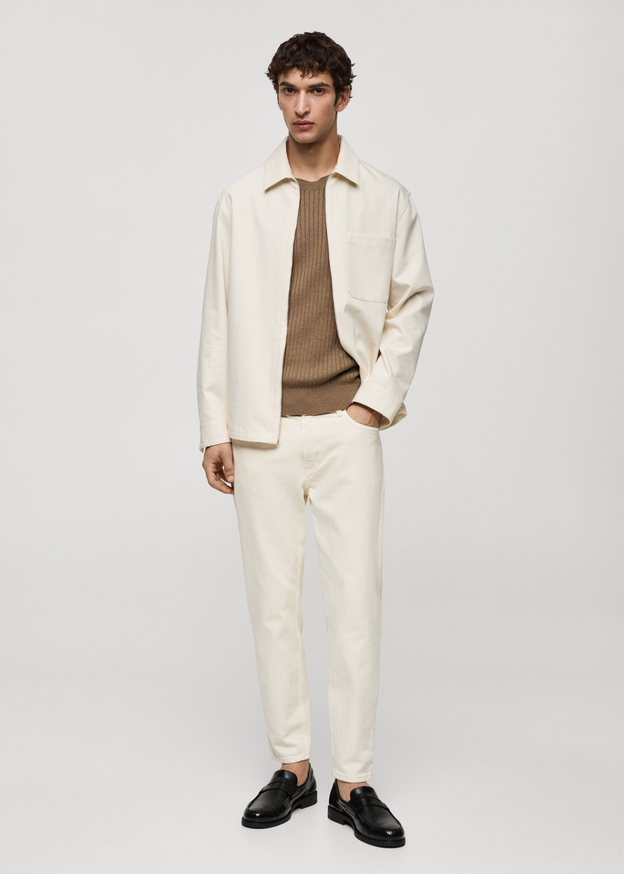 Jean tapered-fit - Plan général