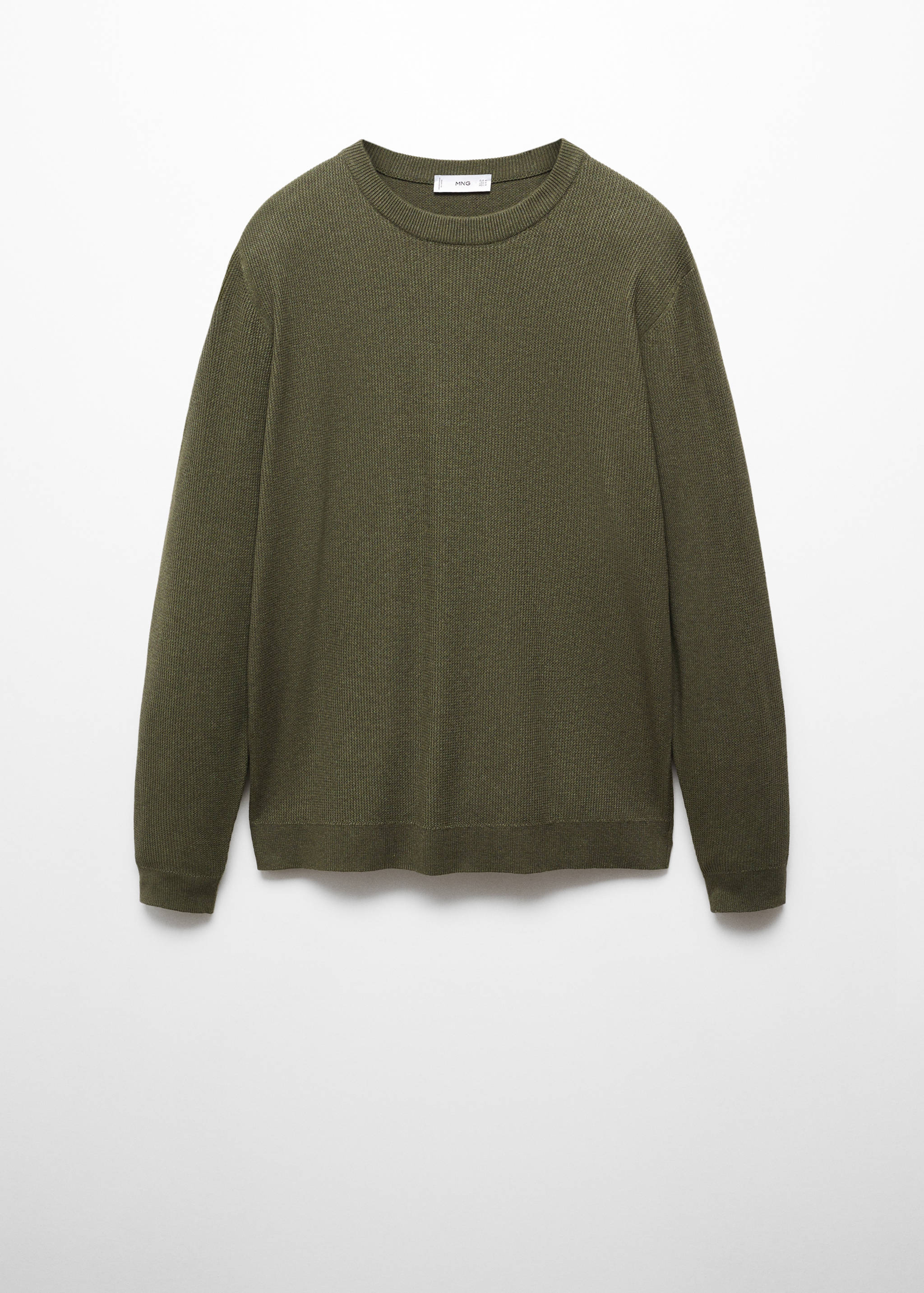 Pull-over coton structuré - Article sans modèle