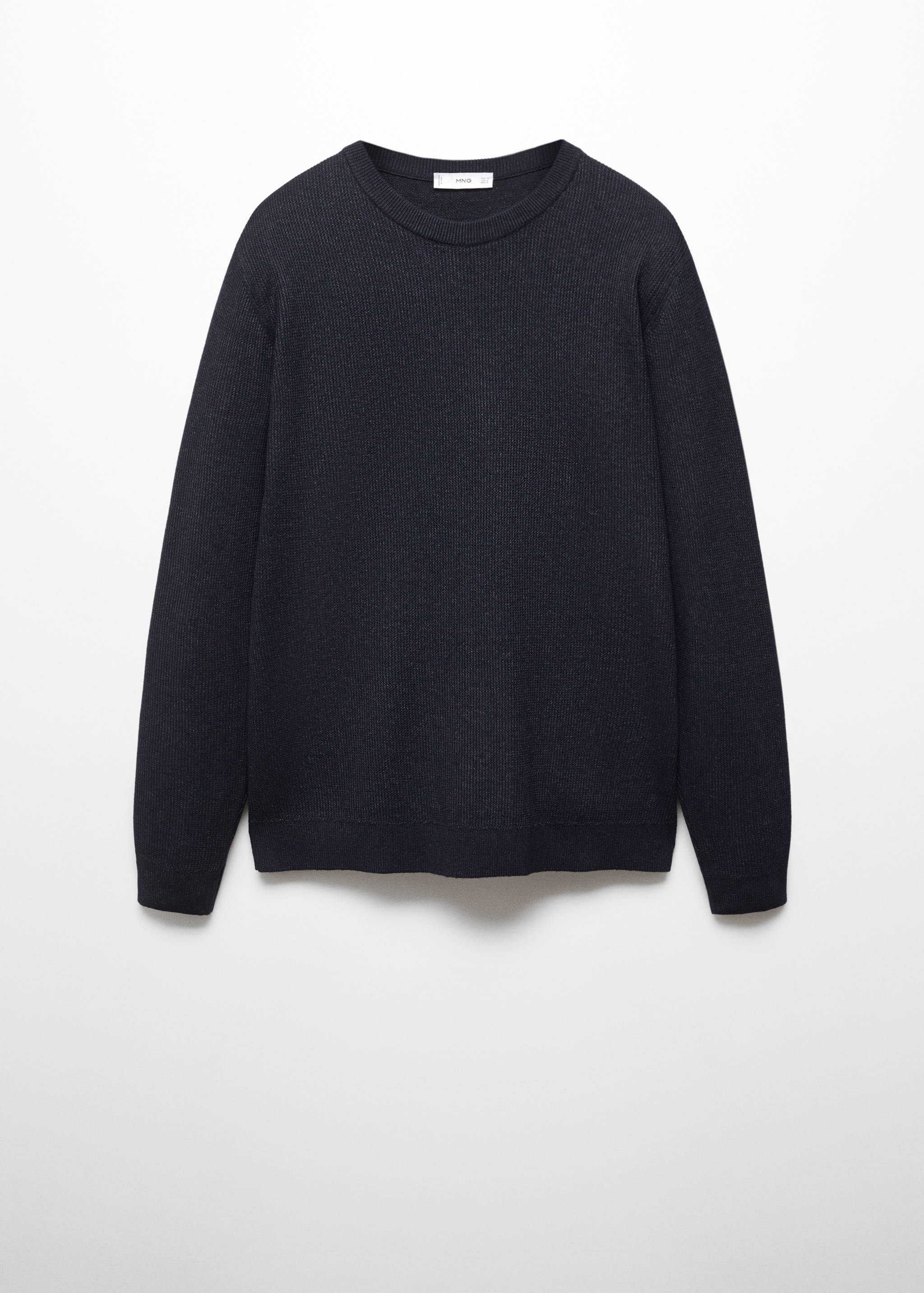 Pull-over coton structuré - Article sans modèle