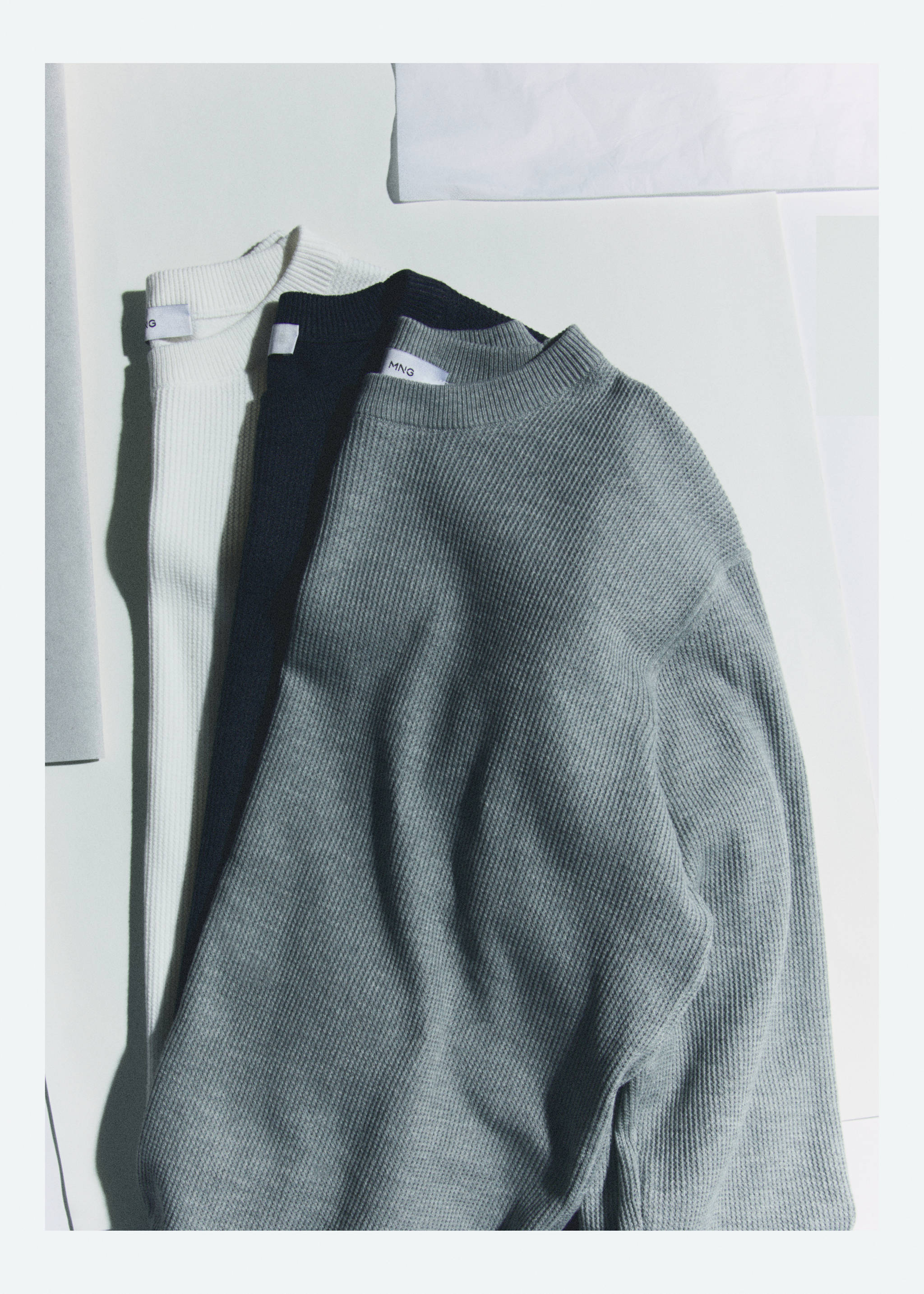 كنزة قطنية منتظمة - تفاصيل المنتج 5