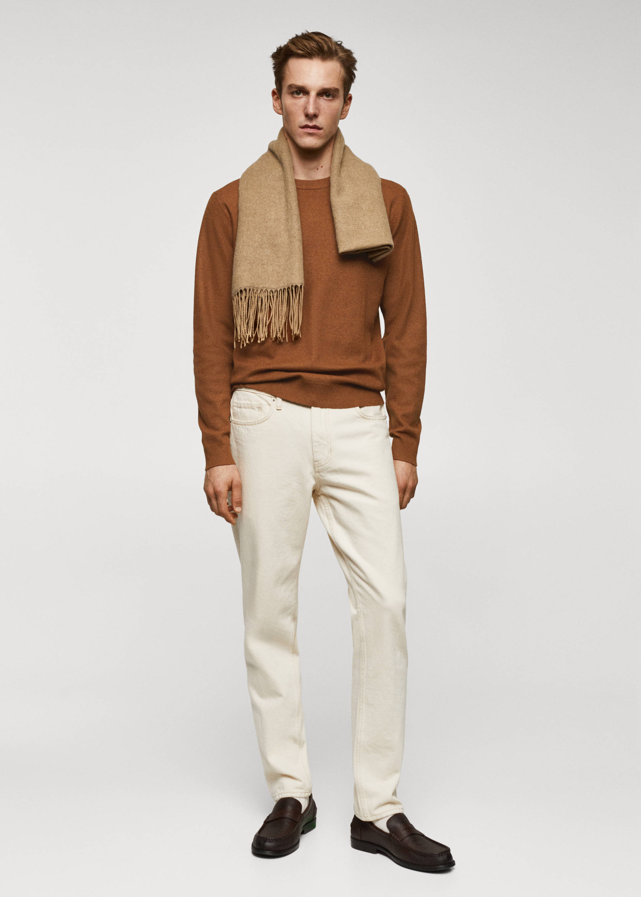 كنزة قطنية منتظمة - رؤية عامة