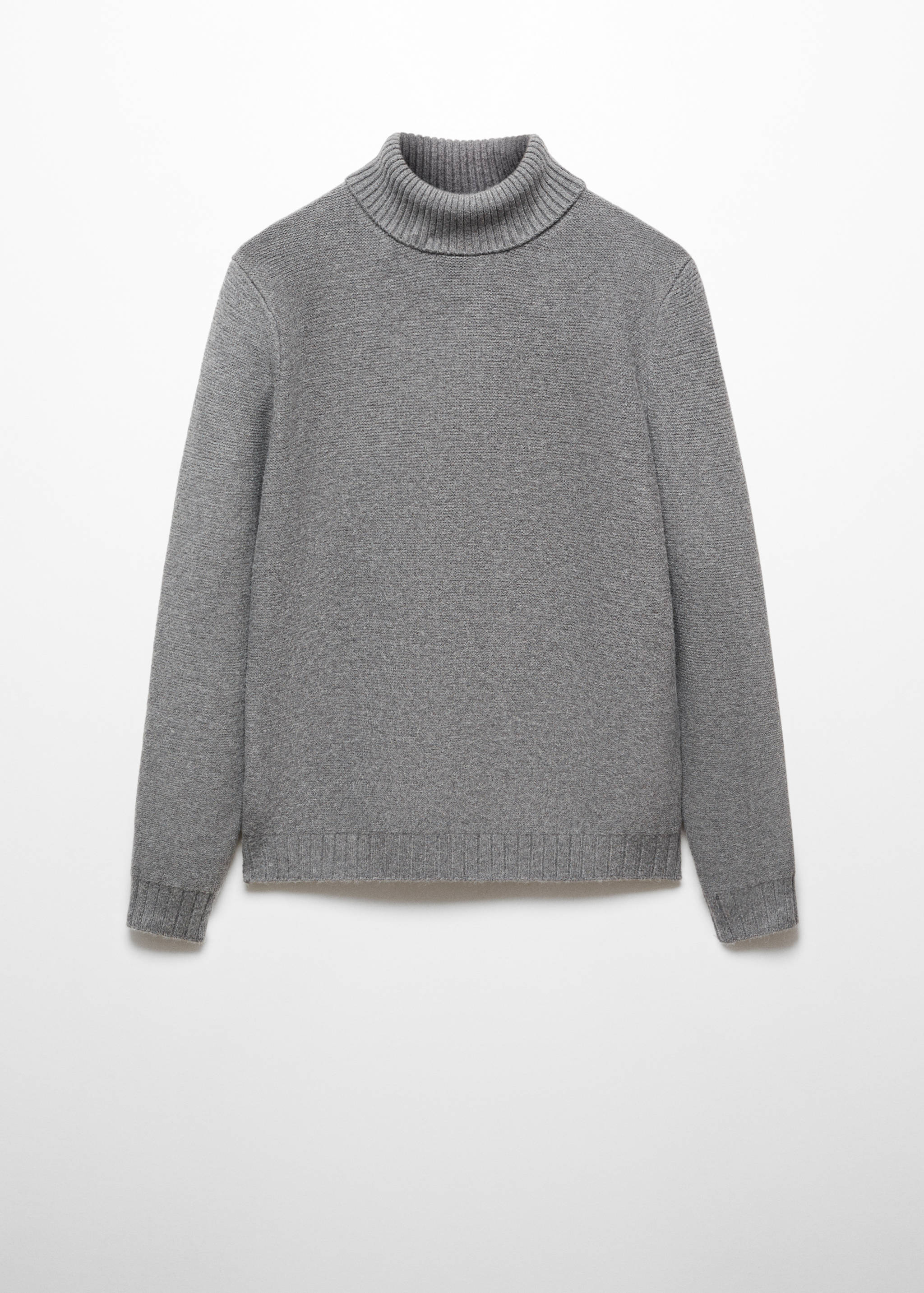 Jersey punto cuello alto - Artículo sin modelo