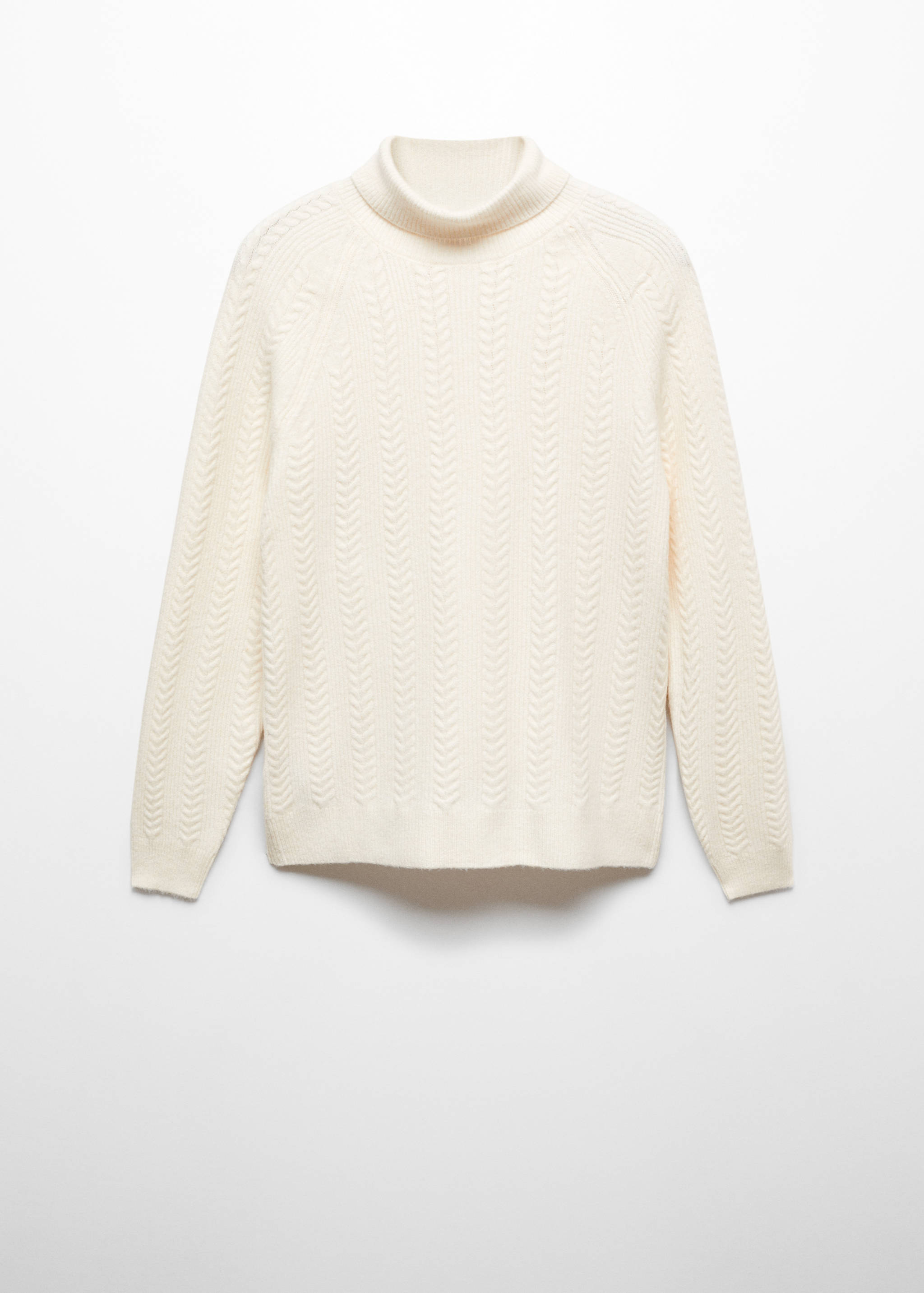 缠绕高领毛衣 - null