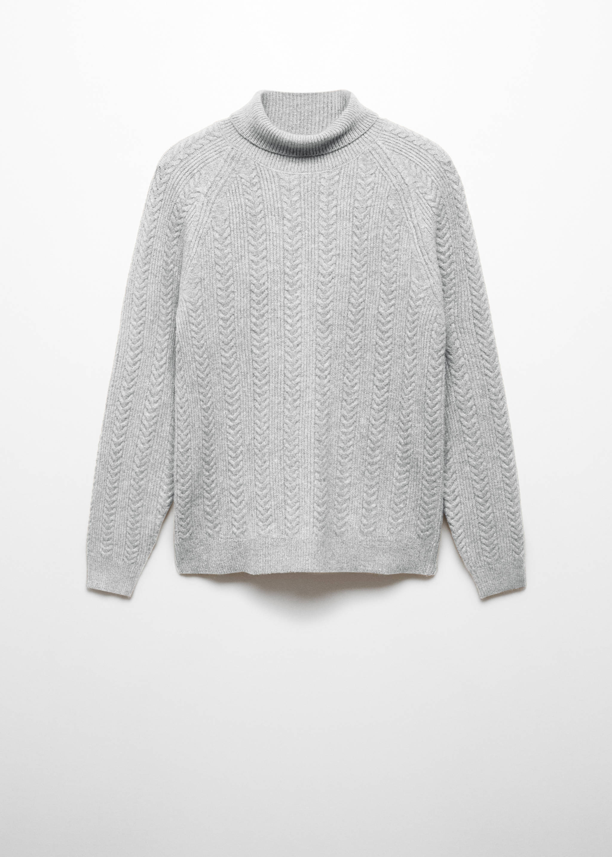 Twisted turtleneck sweater - Article without model