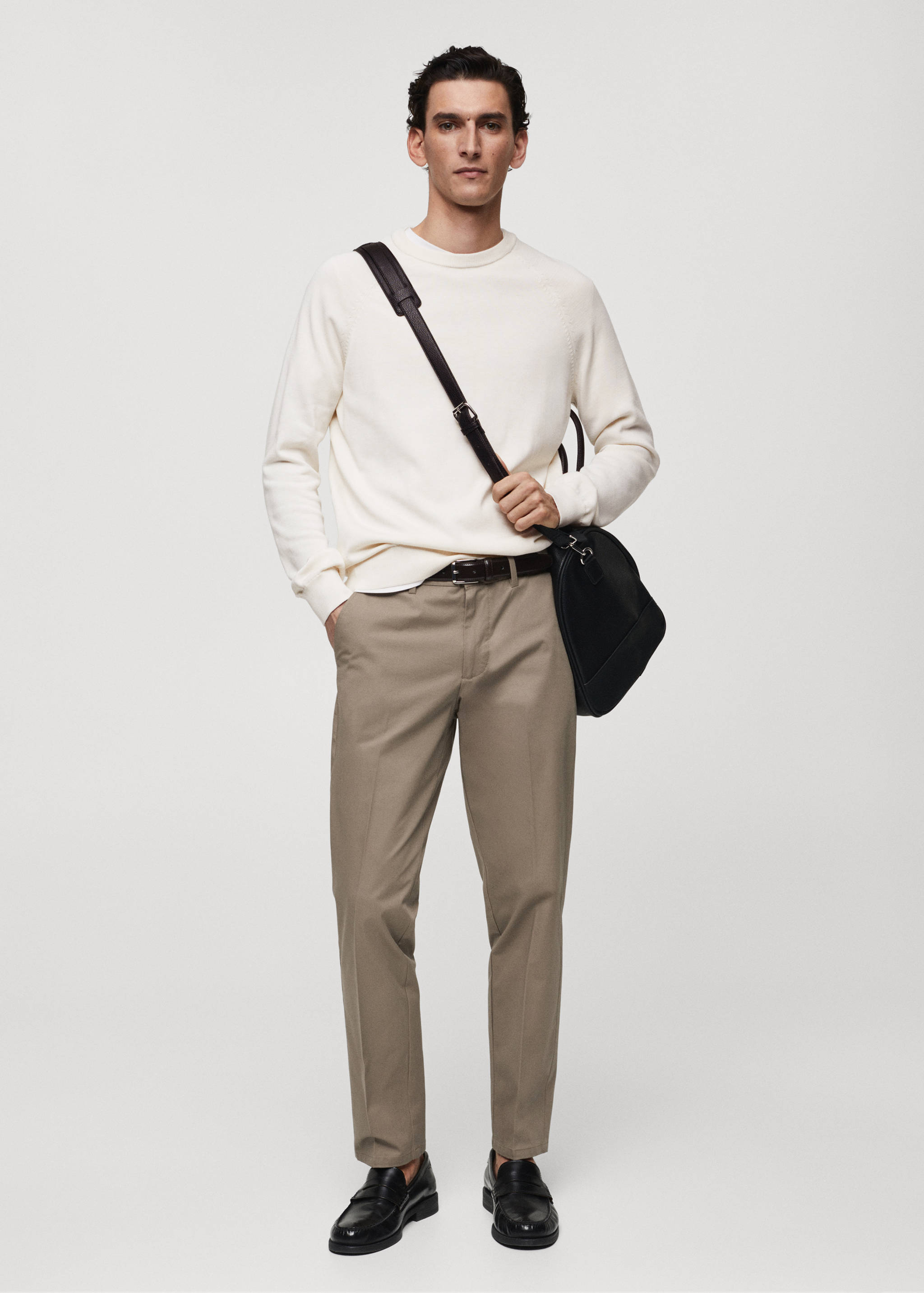 Jersey punto fino algodón - Plano general