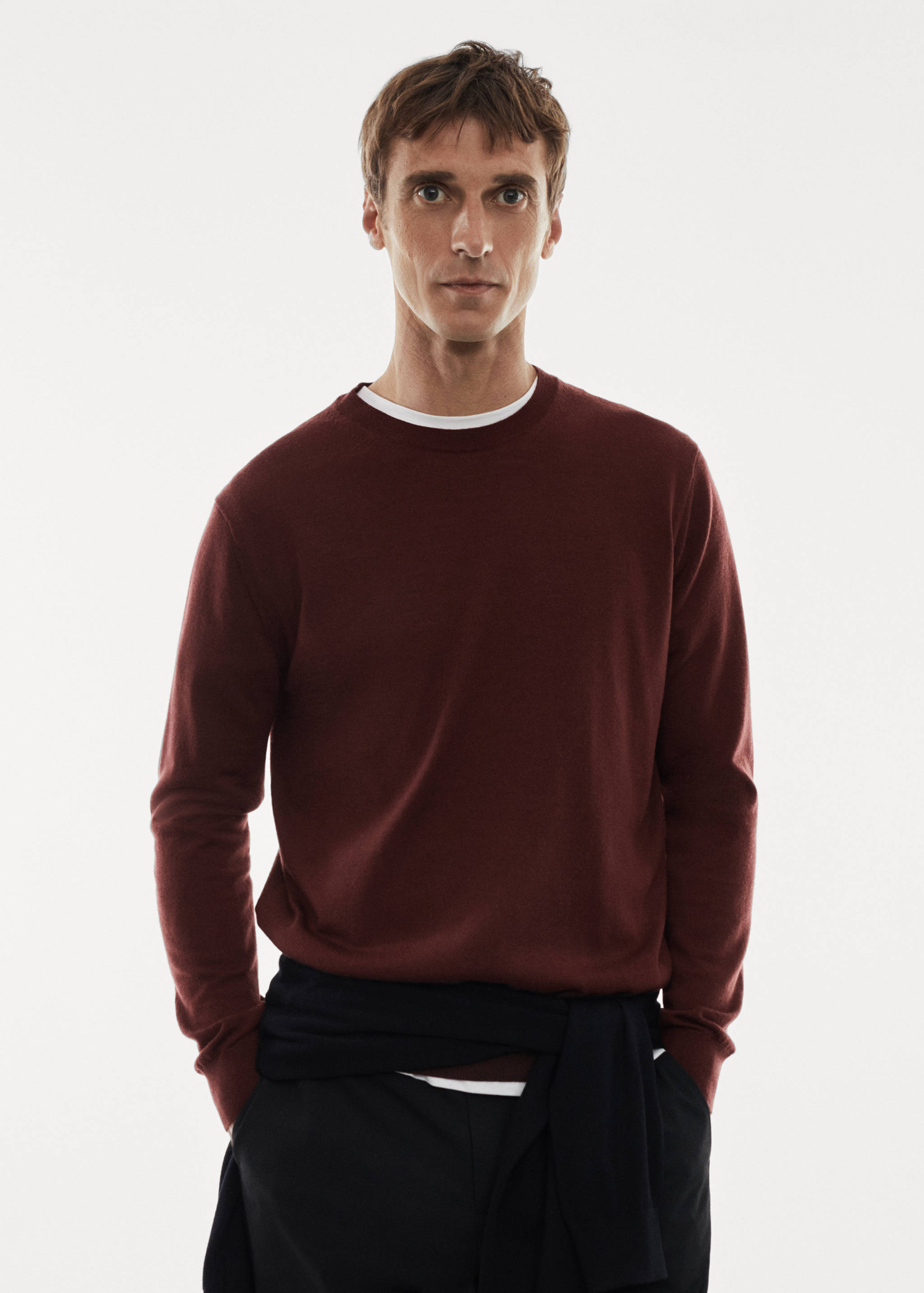 Jersey lana merino lavable - Plano medio