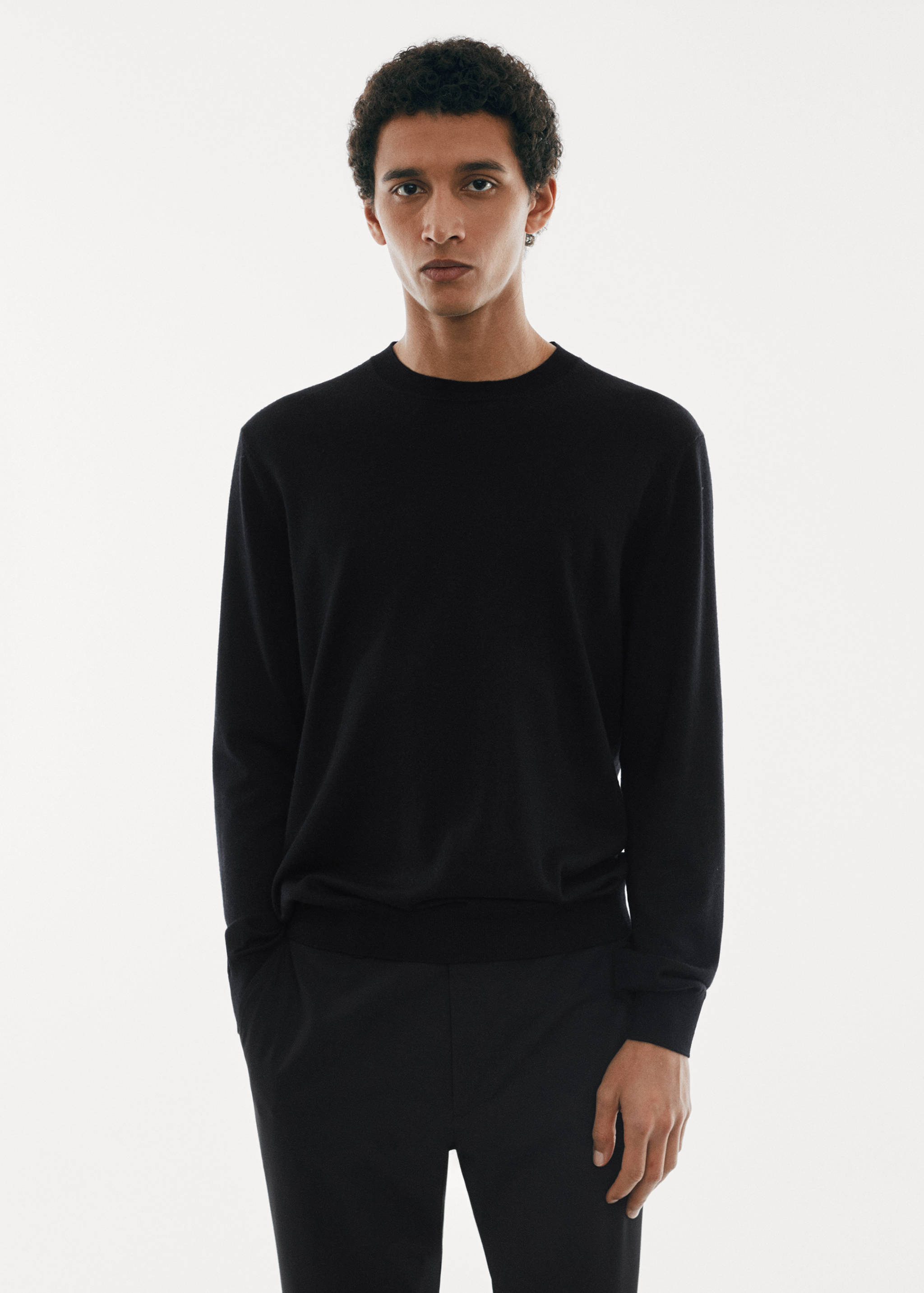 Jersey lana merino lavable - Plano medio