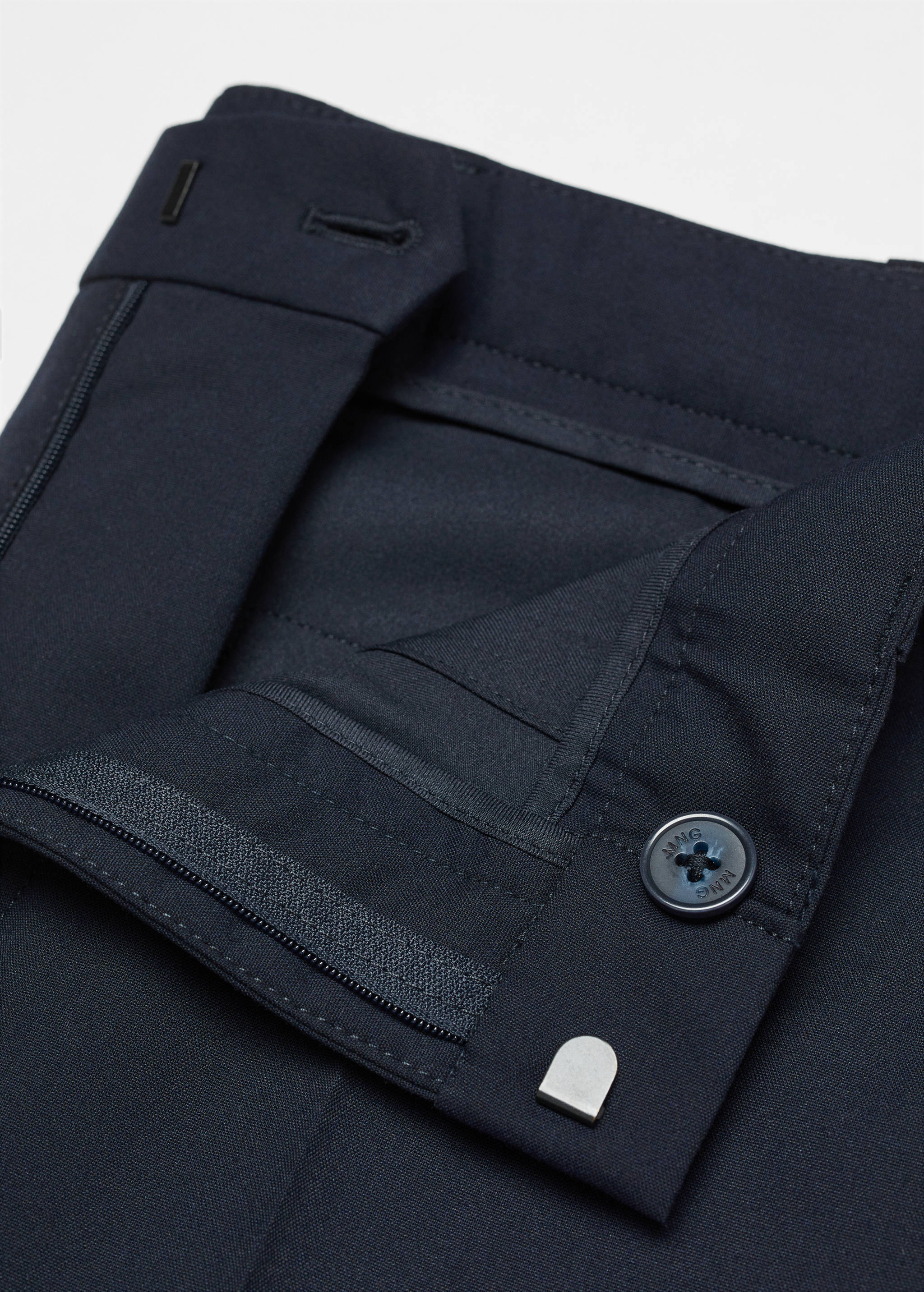 Slim fit suit trousers - Details of the article 8