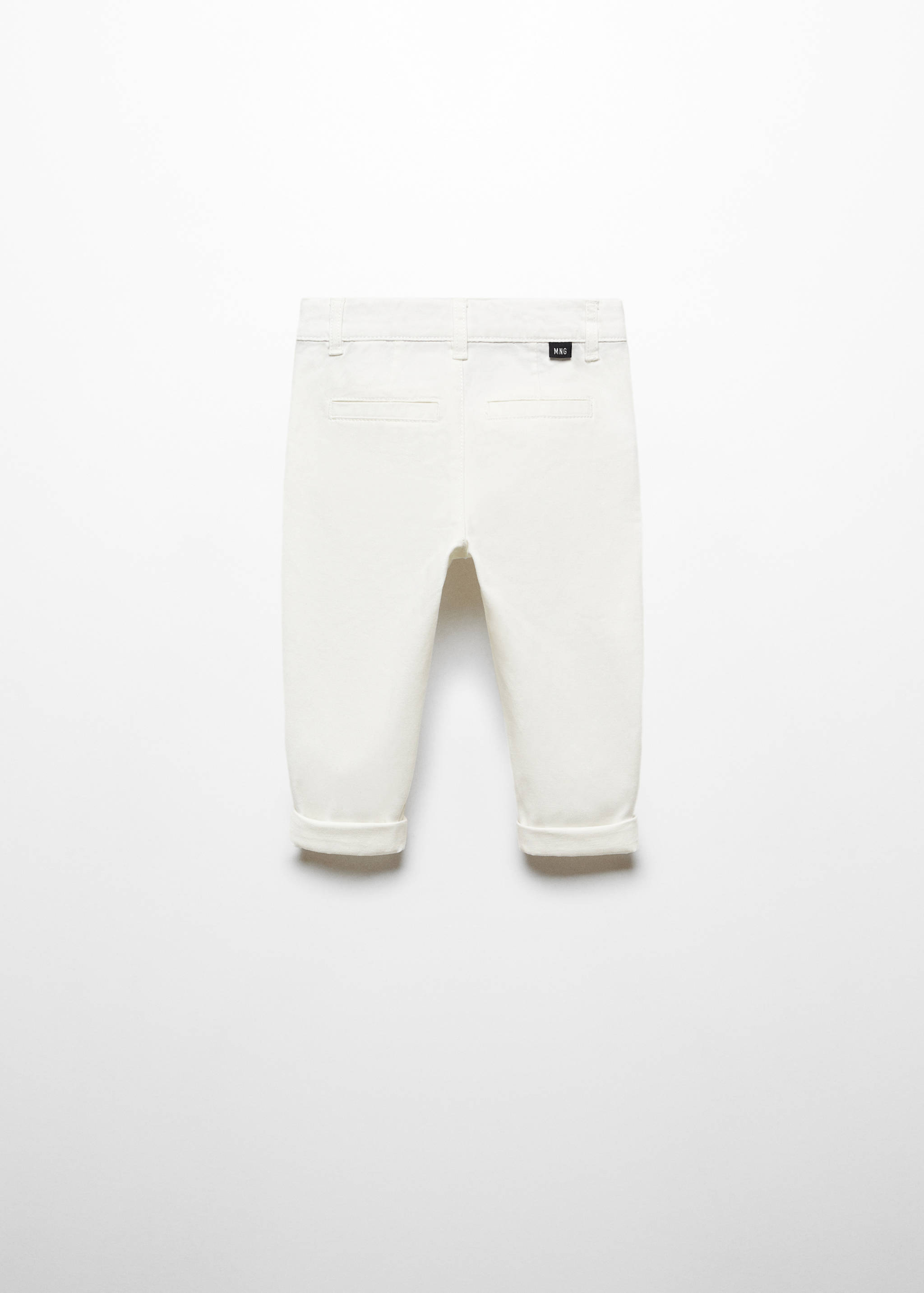 Брюки чинос хлопок - Обратная сторона изделия