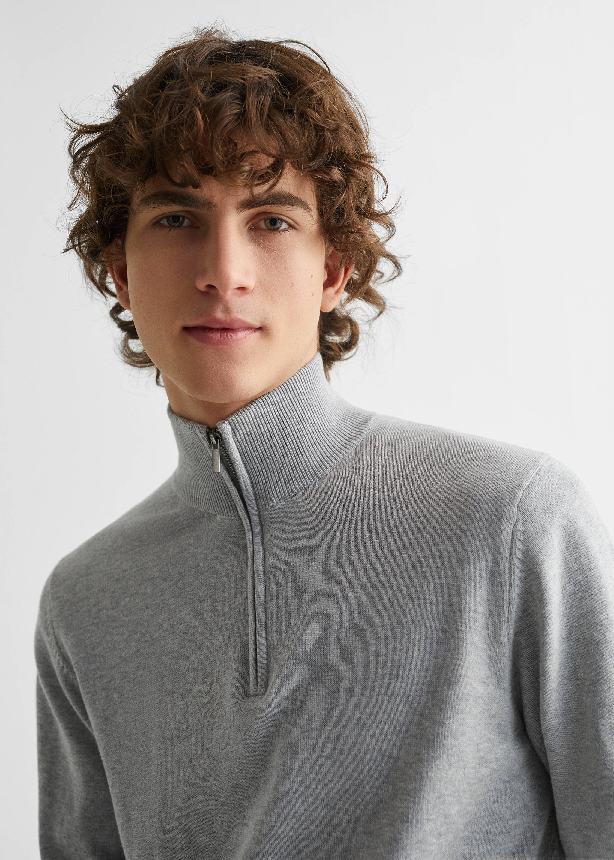 Pull-over col montant zip - Détail de l'article 1