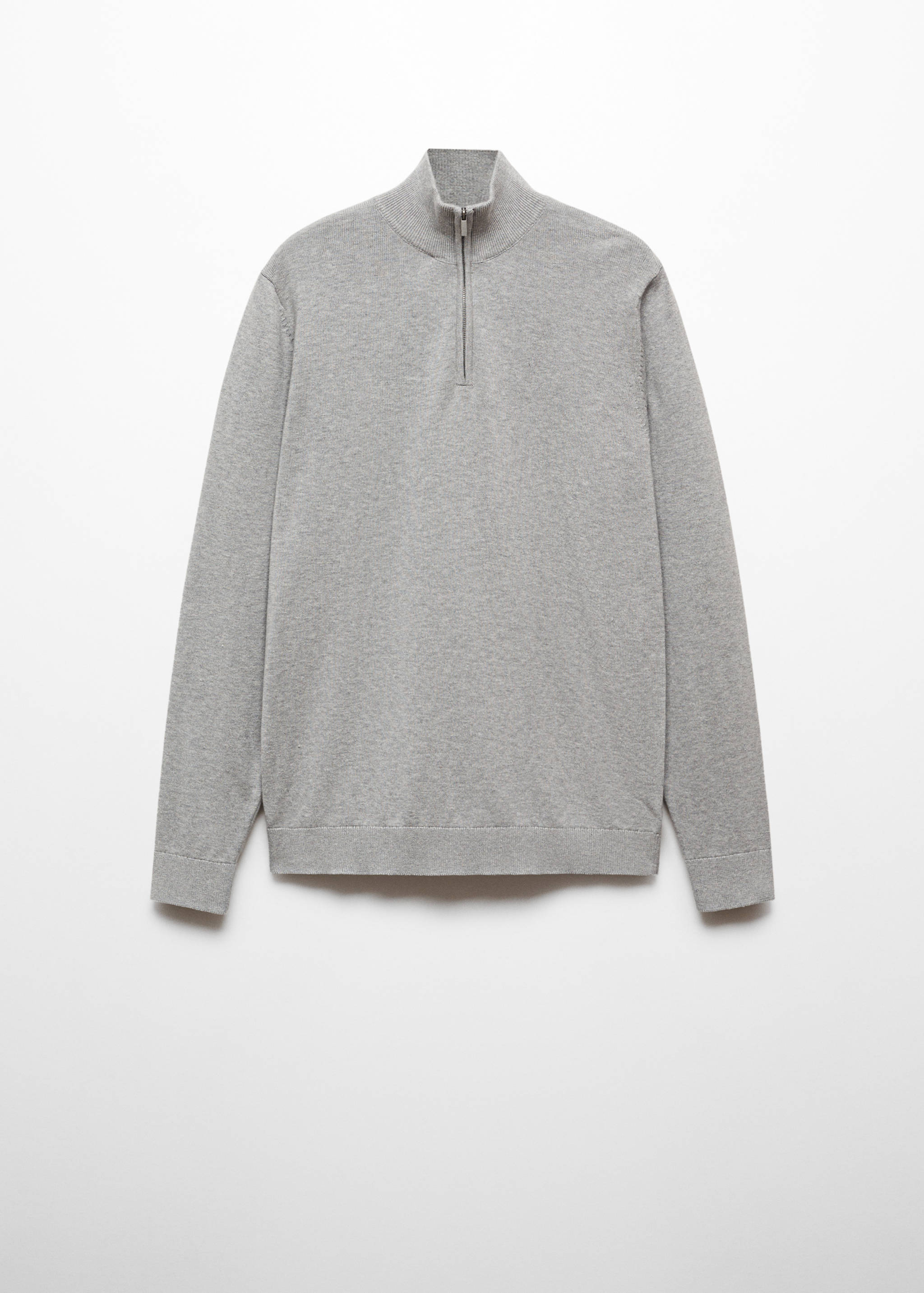 Pull-over col montant zip - Article sans modèle