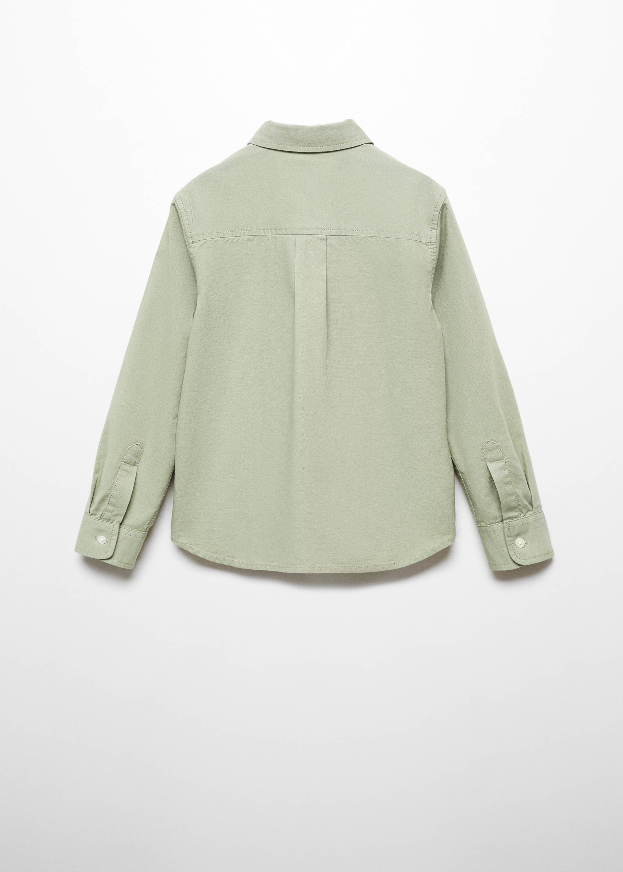 Camisa regular fit algodón - Reverso del artículo
