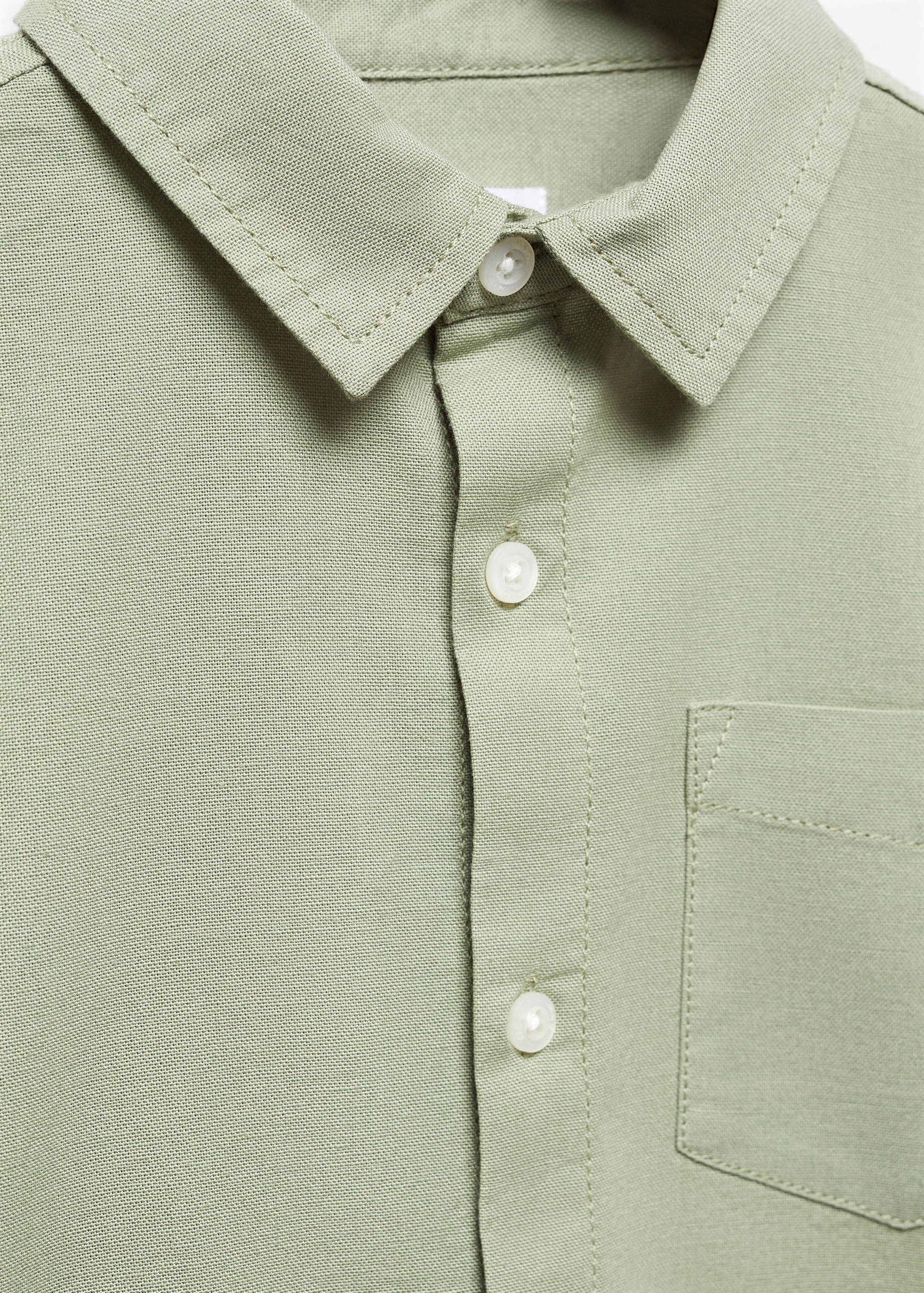 Camisa regular fit algodón - Detalle del artículo 8