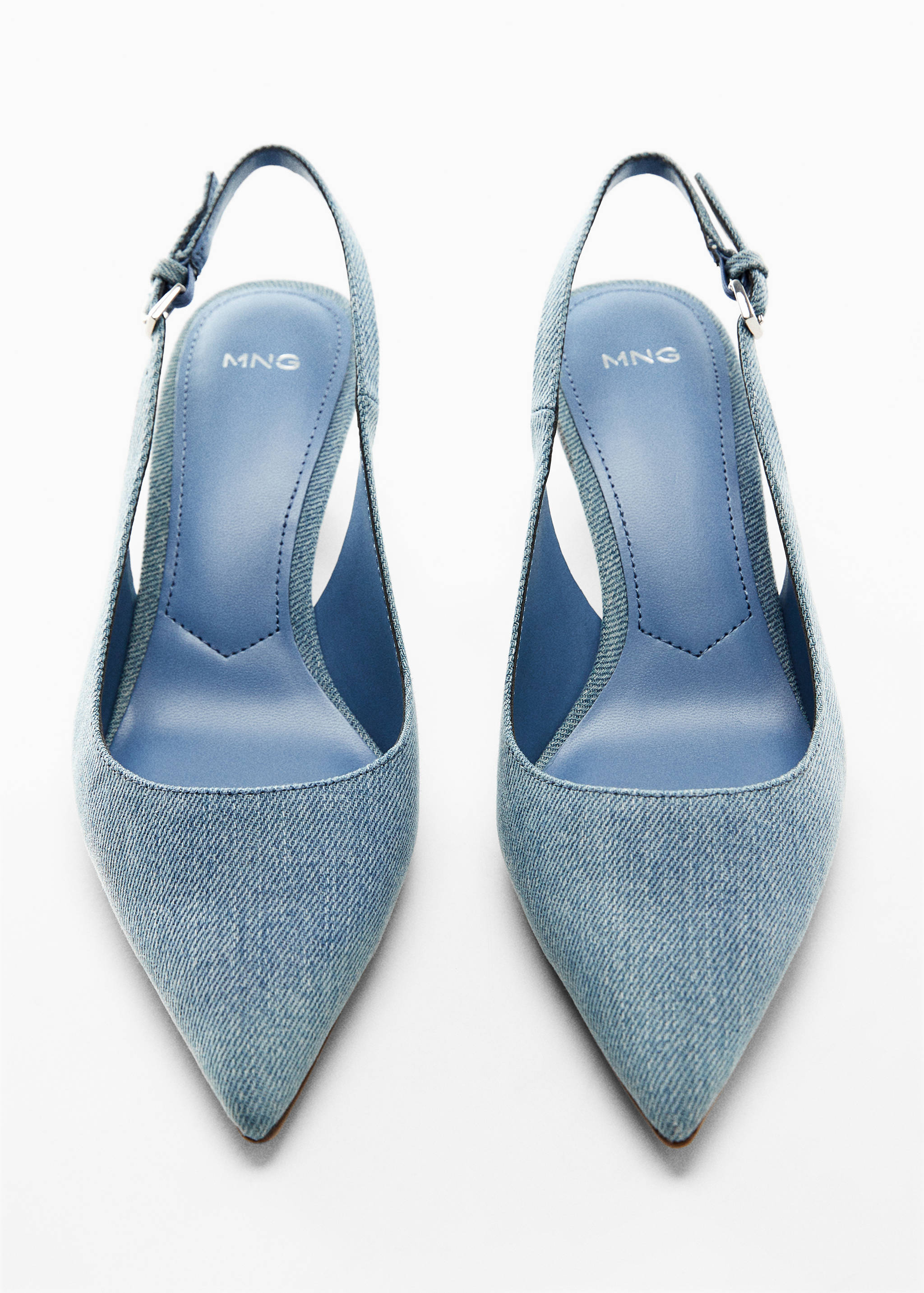 High-heeled denim shoes - Details of the article 5