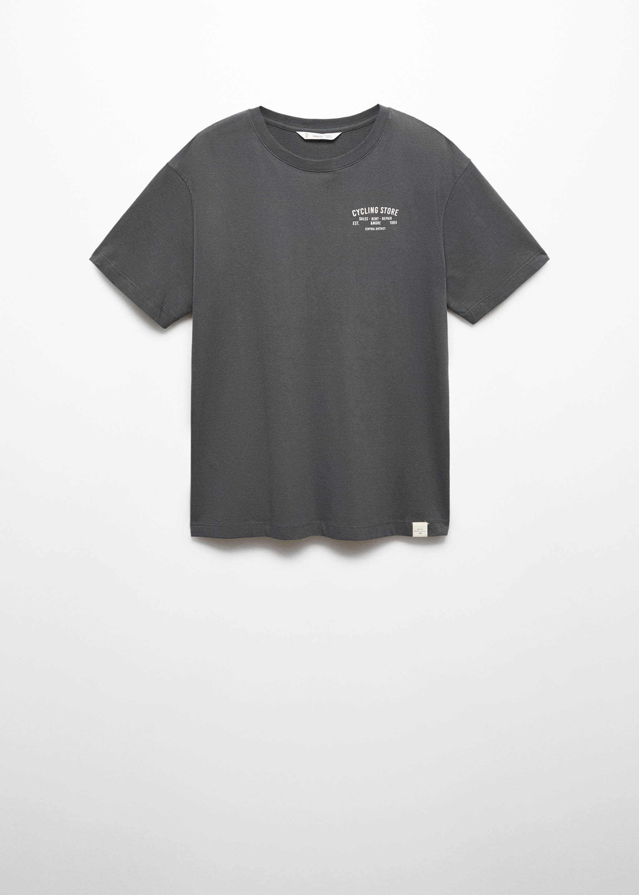 Printed message T-shirt - Article without model