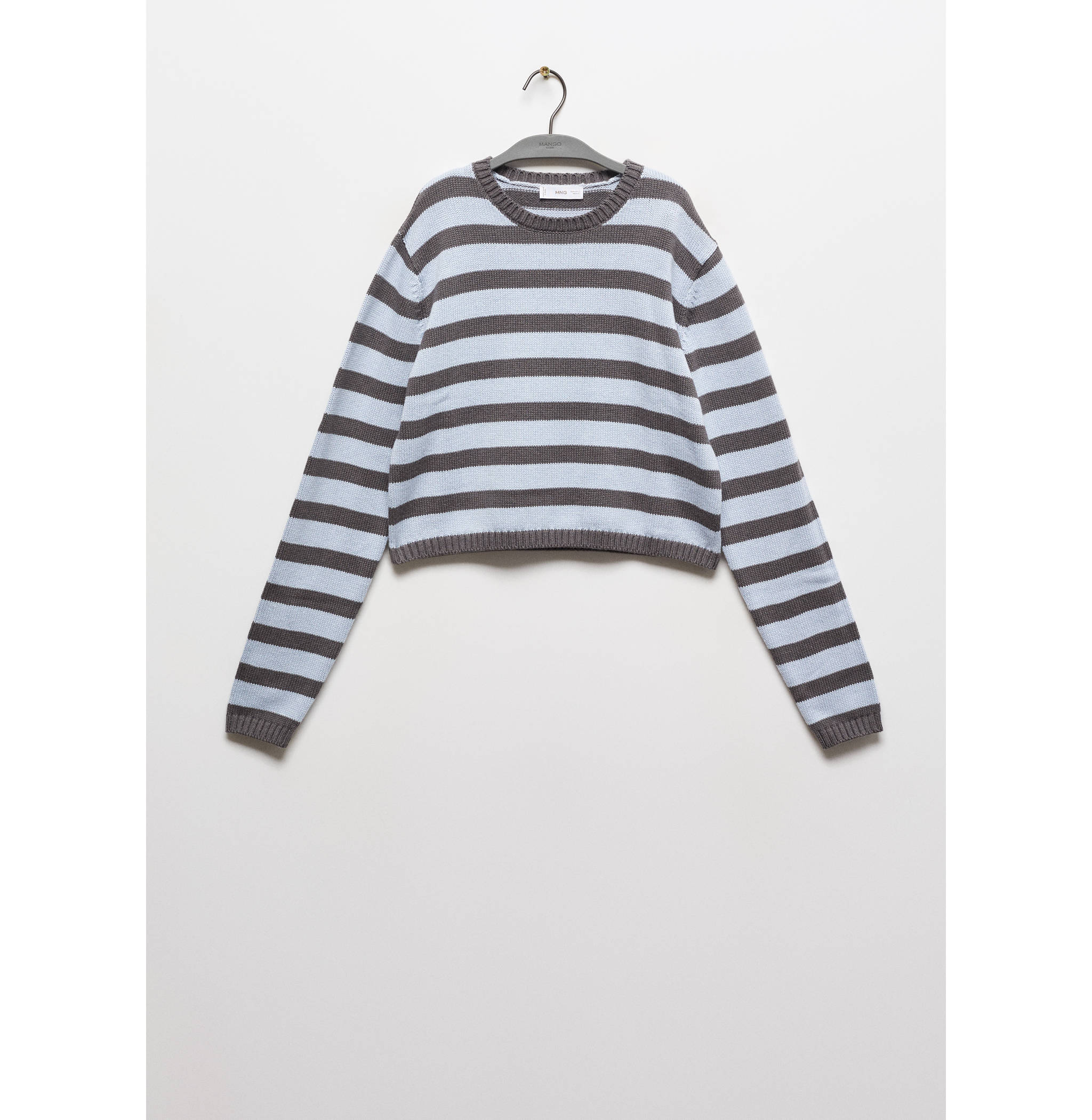 Pull-over en maille à rayures - Article sans modèle